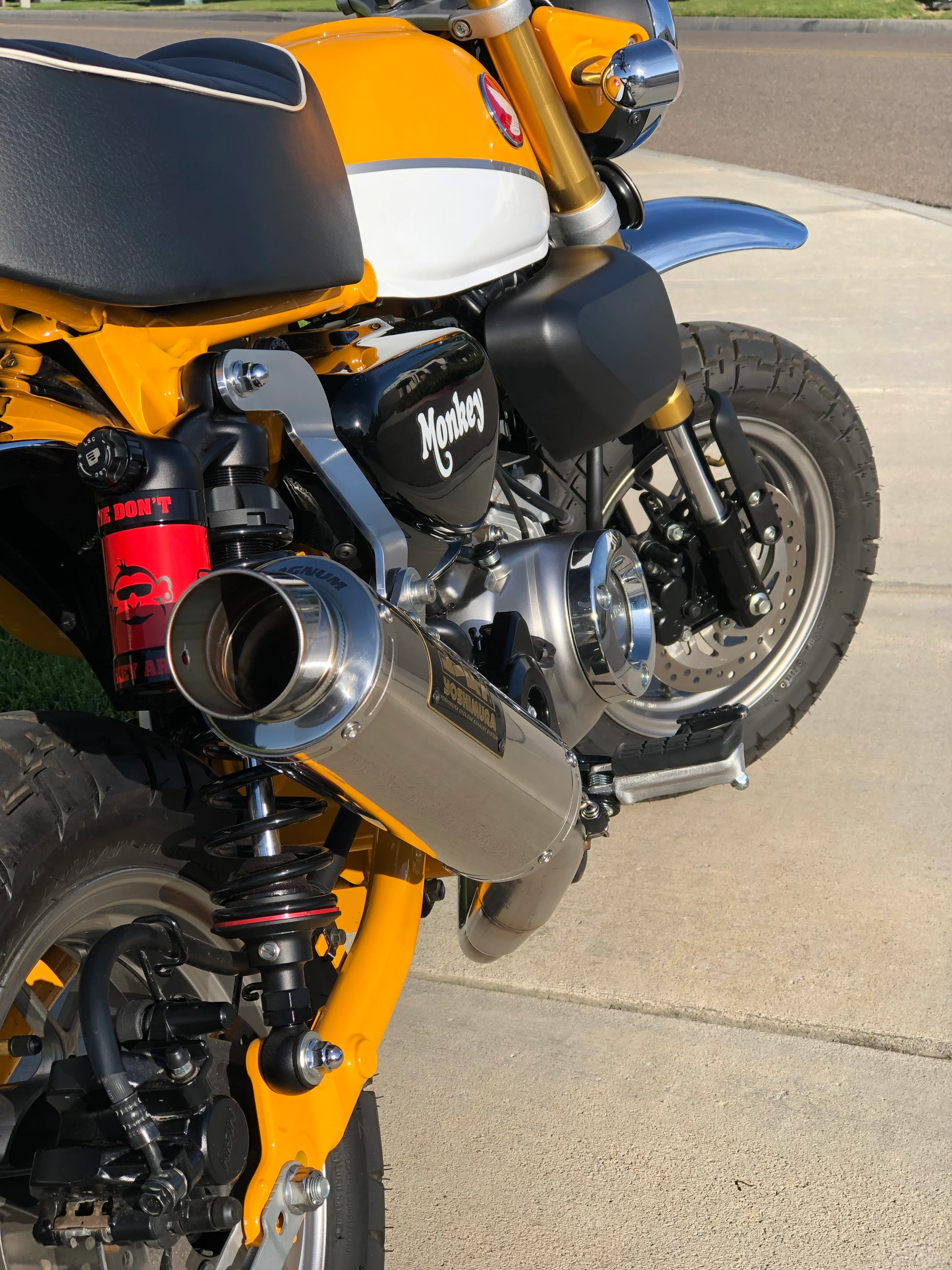 U.S. SPEC MONKEY 19-26 Race GP-MAGNUM Stainless Full Exhaust, w/ Stainless Muffler - Image 8