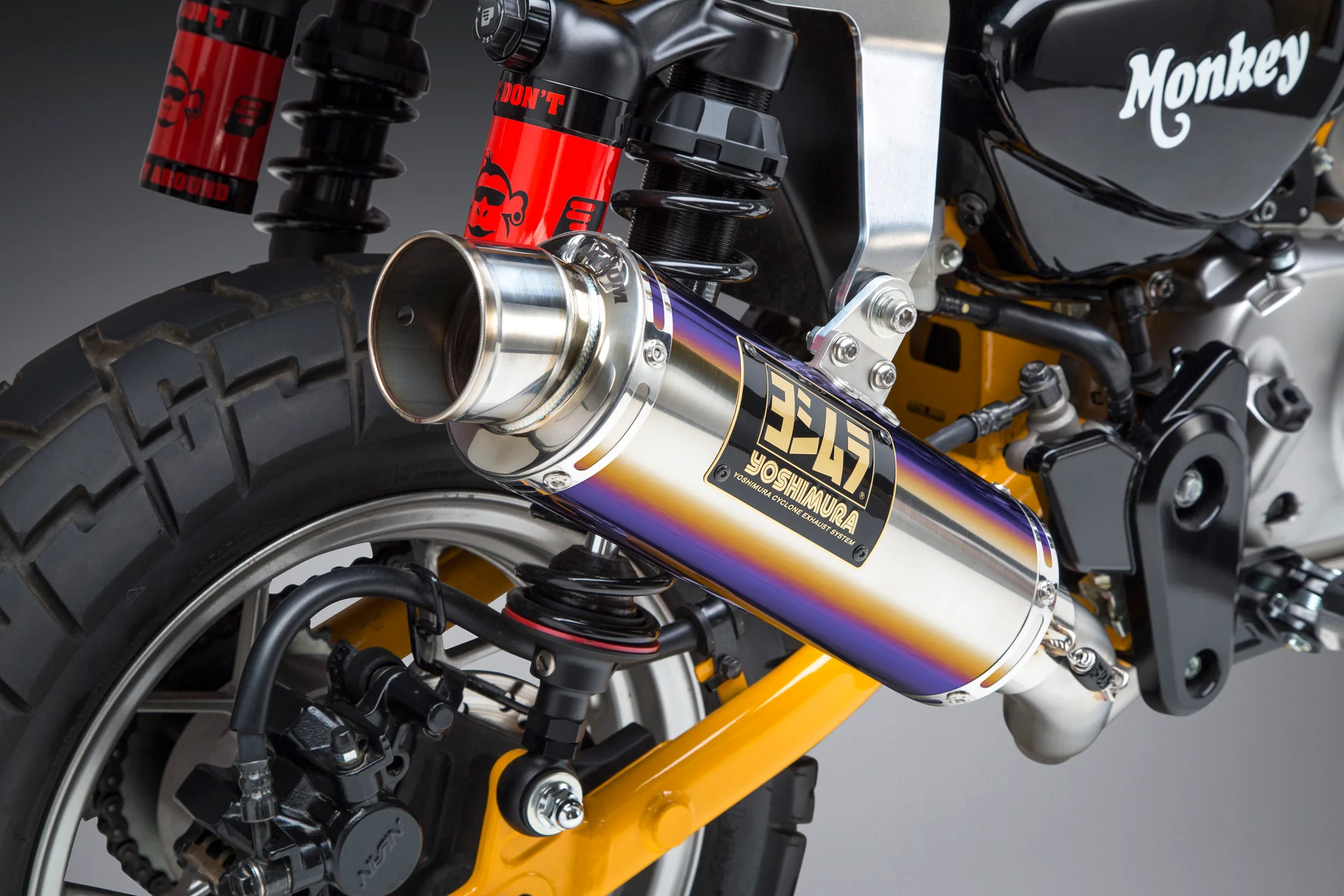 U.S. SPEC MONKEY 19-26 Race GP-MAGNUM Stainless Full Exhaust, w/ Titanium Muffler - Image 3