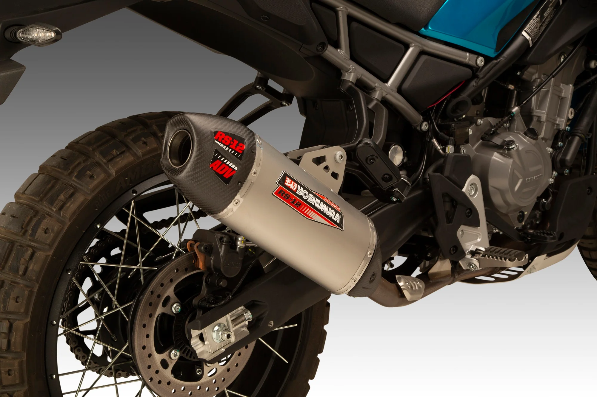 IBEX / MT 450 25-26 RS-12 ADV Stainless Slip-On Exhaust w/ Stainless Muffler - Image 4