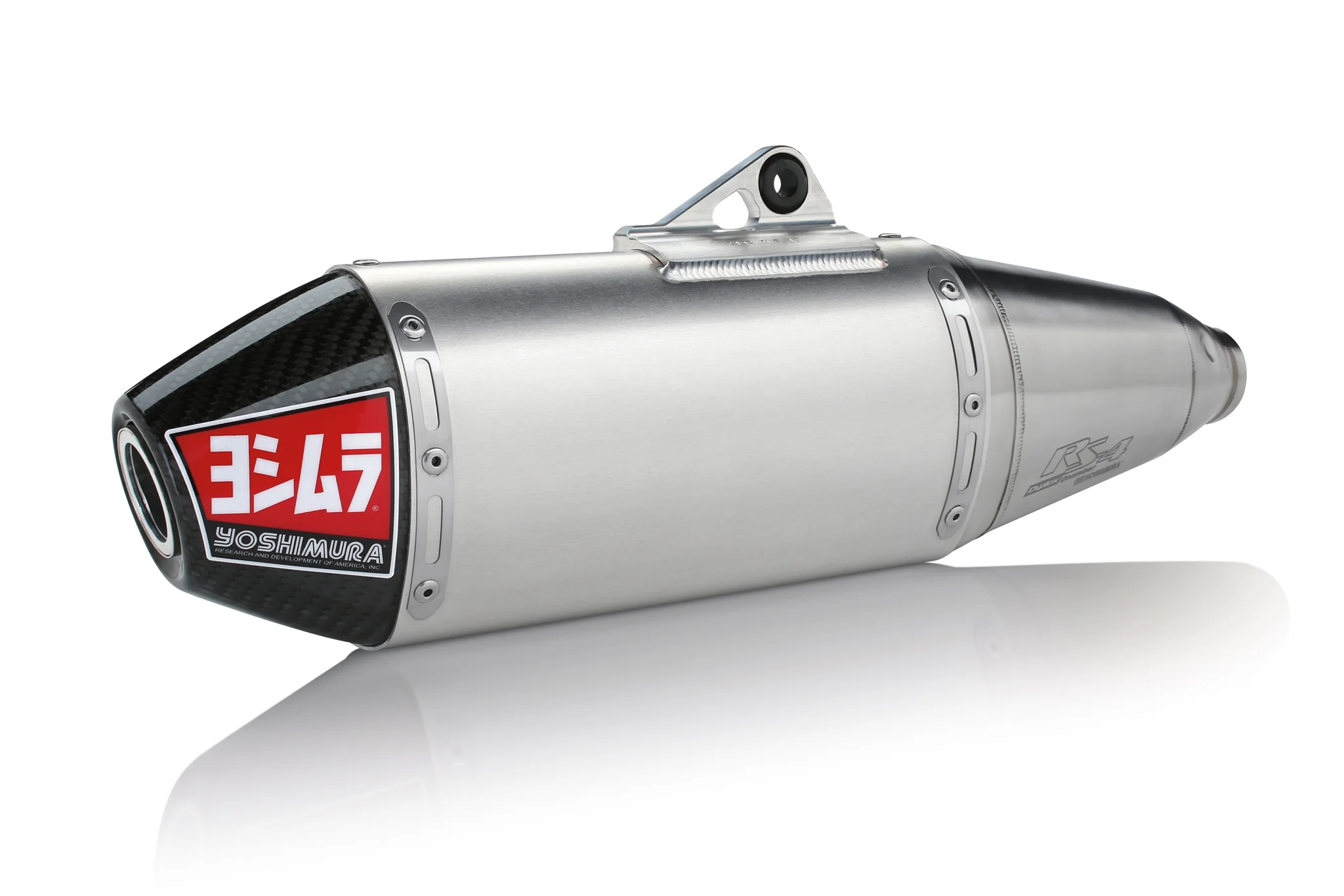 KX250F 17-20 RS-4 Stainless Slip-On Exhaust, w/ Aluminum Muffler - Image 4