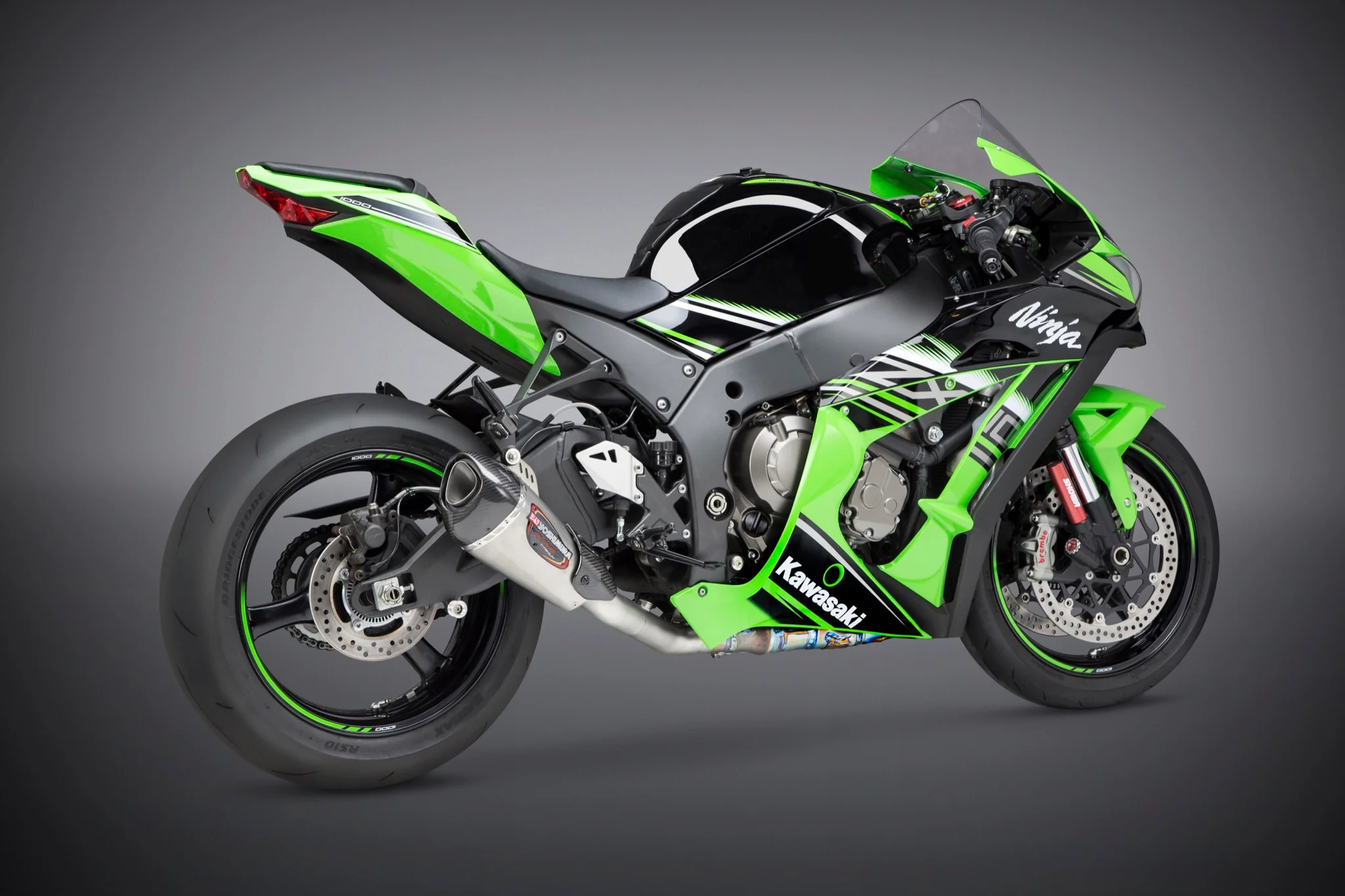 ZX-10R/RR 16-20 Race ALPHA T 3/4 Exhaust, w/ Titanium Muffler - Image 3