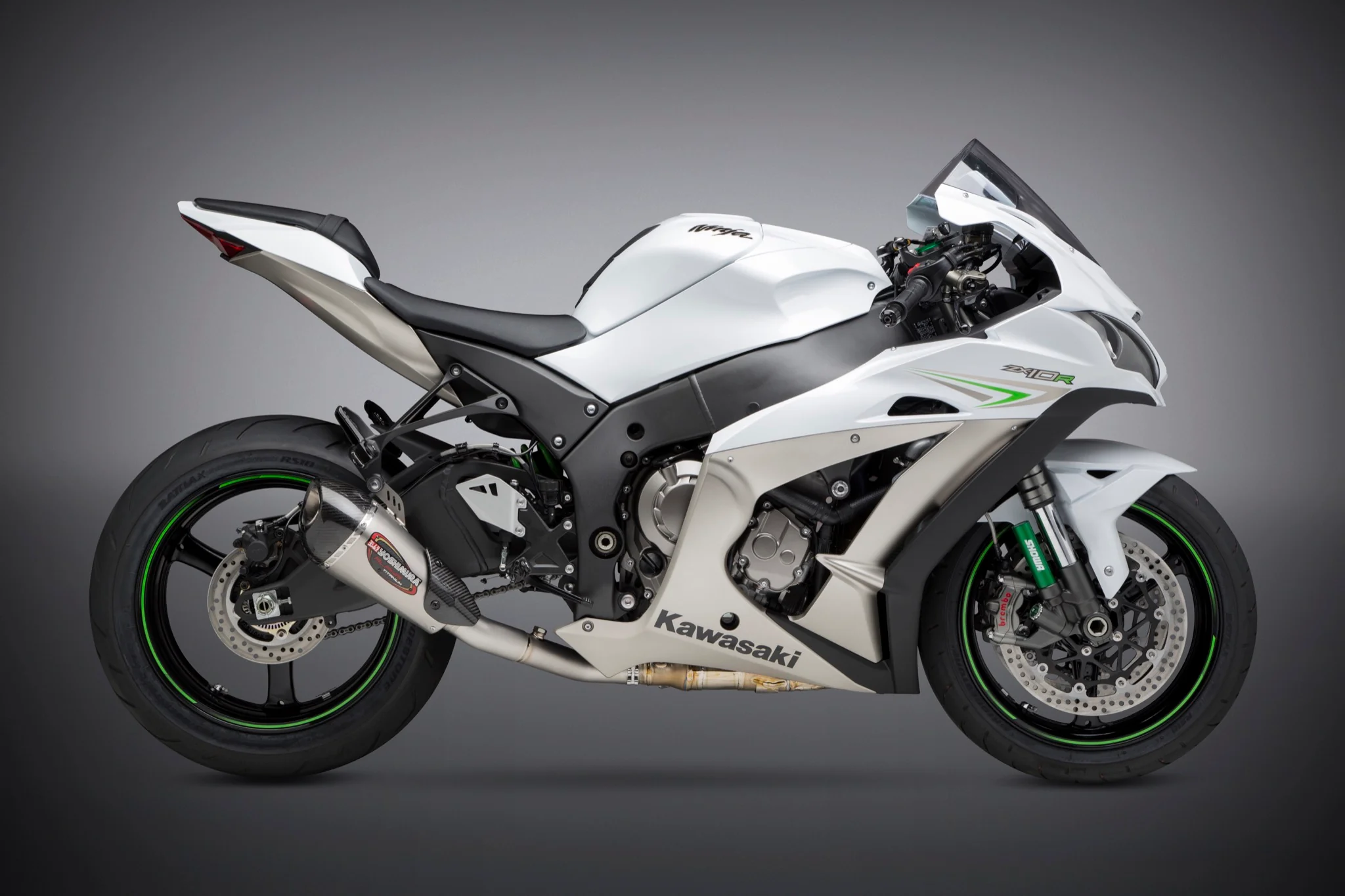 ZX-10R/RR 16-20 Race ALPHA T 3/4 Exhaust, w/ Titanium Muffler - Image 5