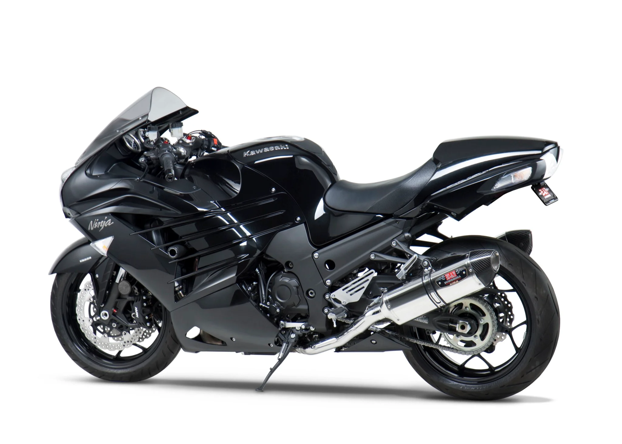 ZX-14R 12-25 Race R-77 Stainless Slip-On Exhaust, w/ Stainless Mufflers - Image 4