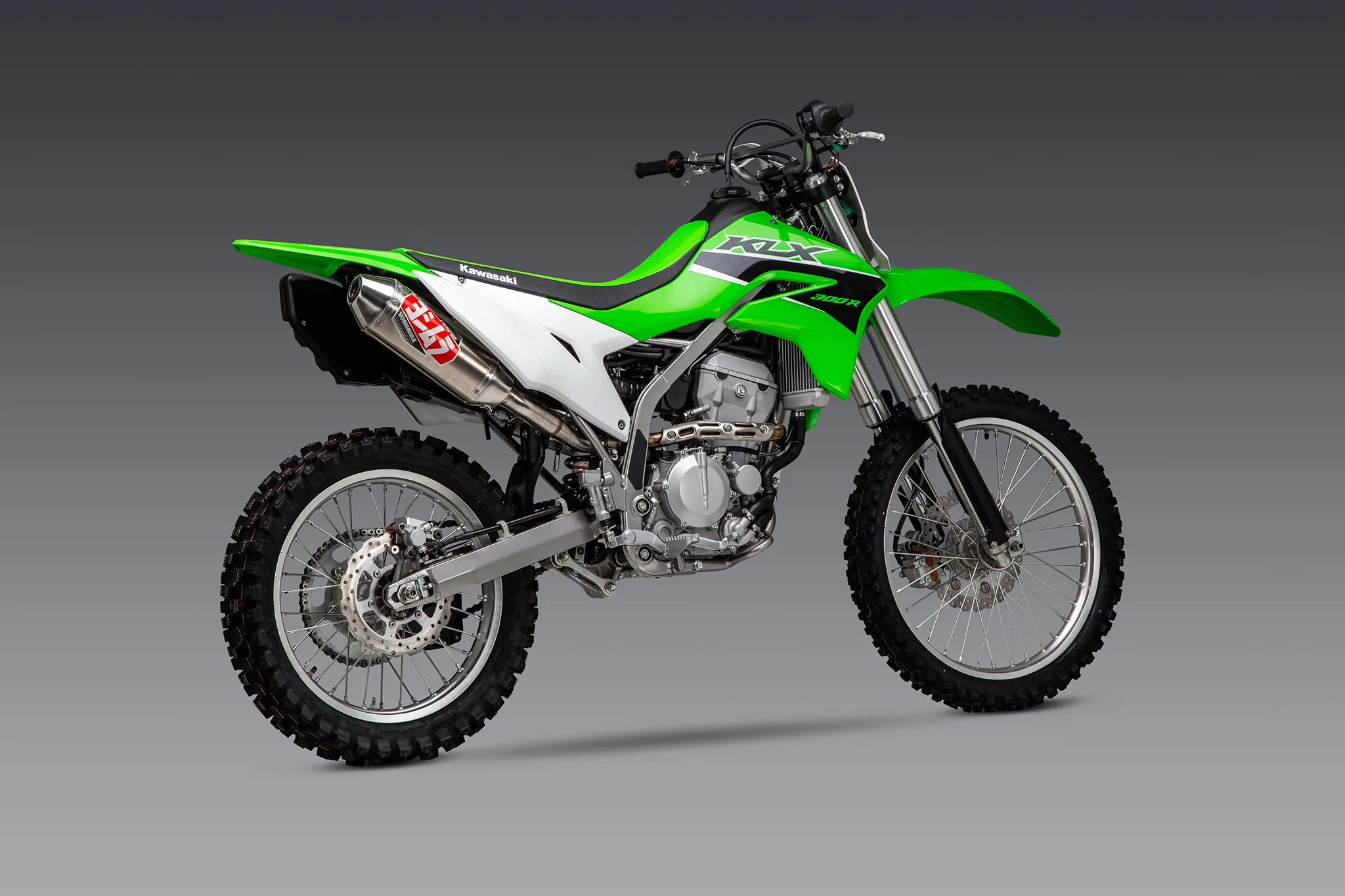 KLX300R 21-26 RS-2 Stainless Slip-On Exhaust, w/ Aluminum Muffler