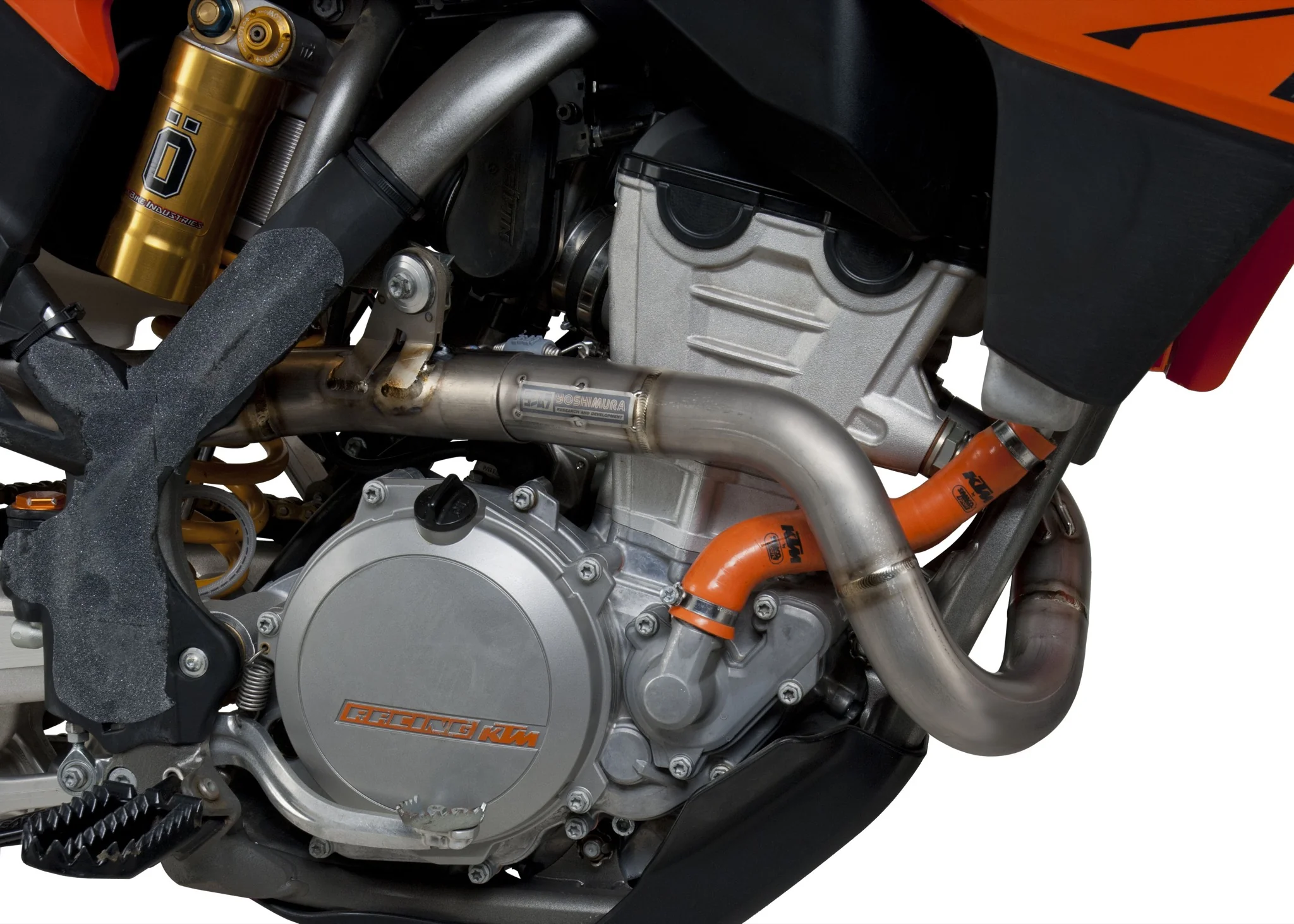 KTM 250 SX-F 13-15 RS-4 Titanium Full Exhaust, w/ Titanium Muffler - Image 4