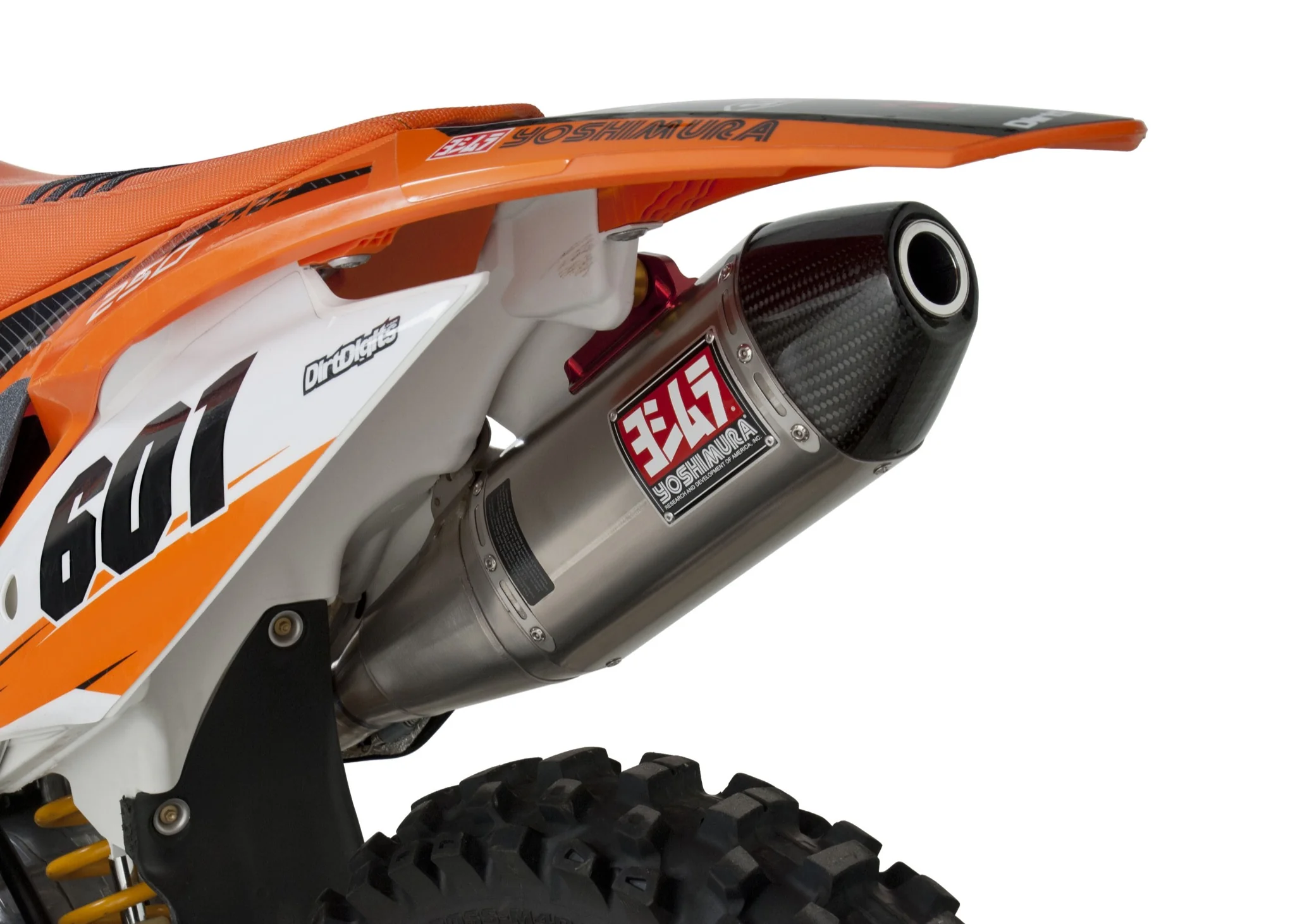 KTM 250 SX-F 13-15 RS-4 Titanium Full Exhaust, w/ Titanium Muffler - Image 5