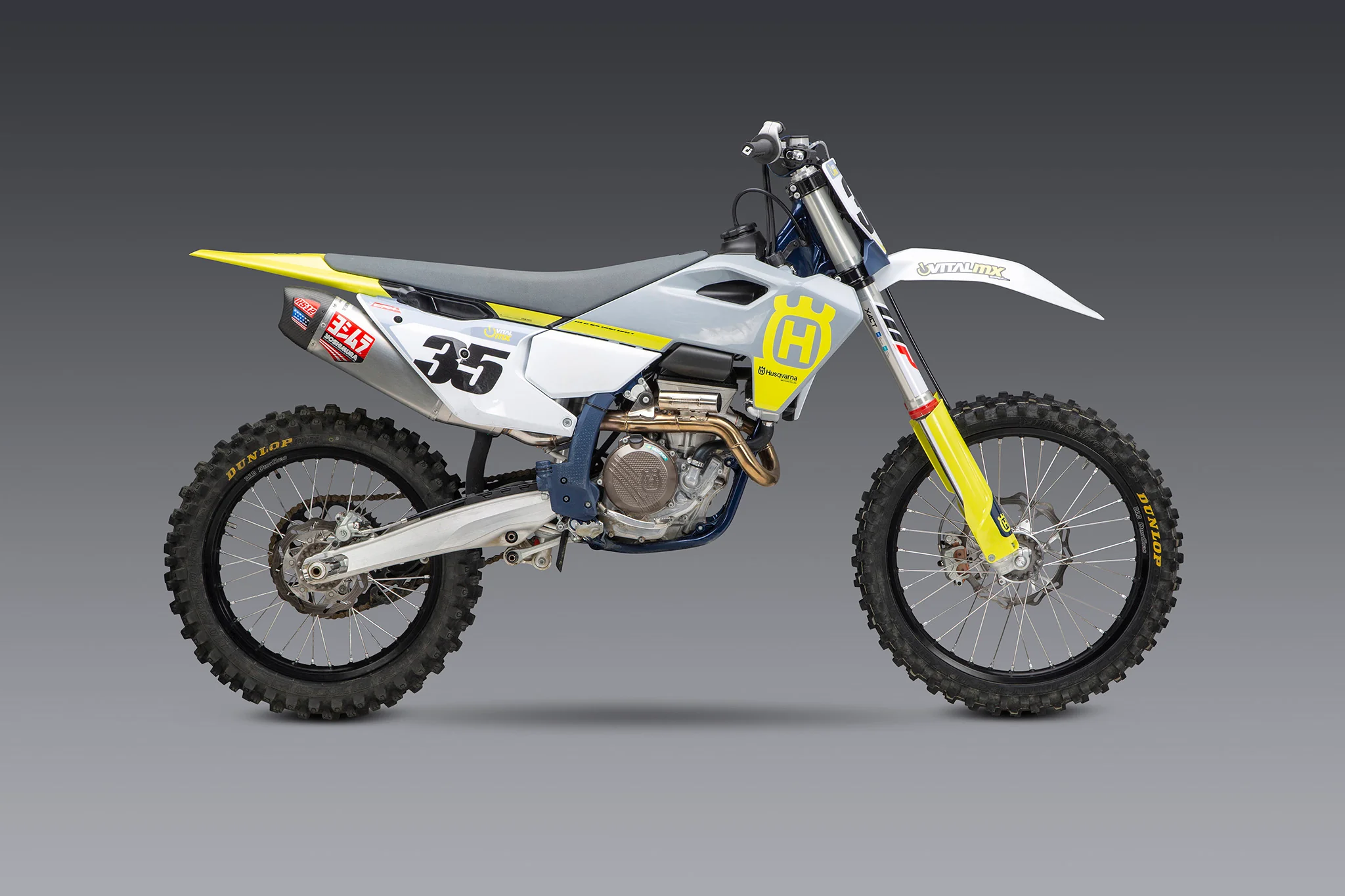 KTM 250/350SX-F / Husqvarna FC250/350 22-26 RS-12 Stainless Full Exhaust, w/ Aluminum Muffler - Image 11