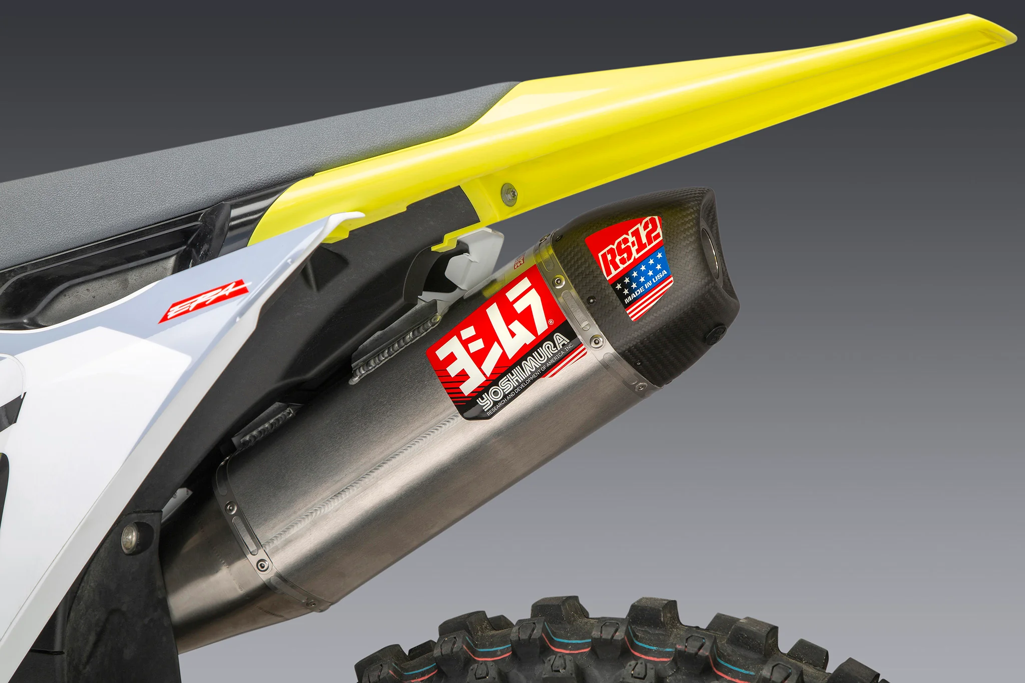 KTM 250/350SX-F / Husqvarna FC250/350 22-26 RS-12 Stainless Full Exhaust, w/ Aluminum Muffler - Image 16
