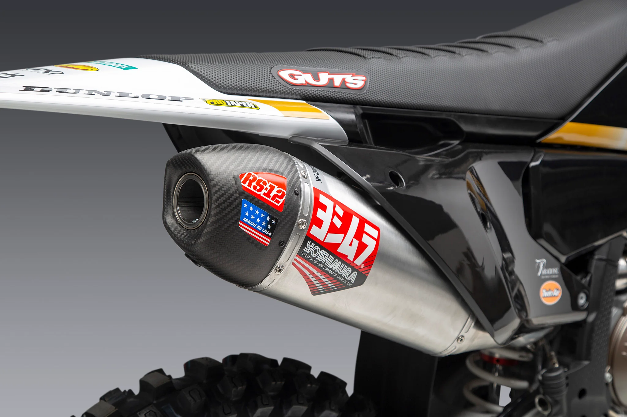 KTM 250/350SX-F / Husqvarna FC250/350 22-26 RS-12 Stainless Full Exhaust, w/ Aluminum Muffler - Image 5