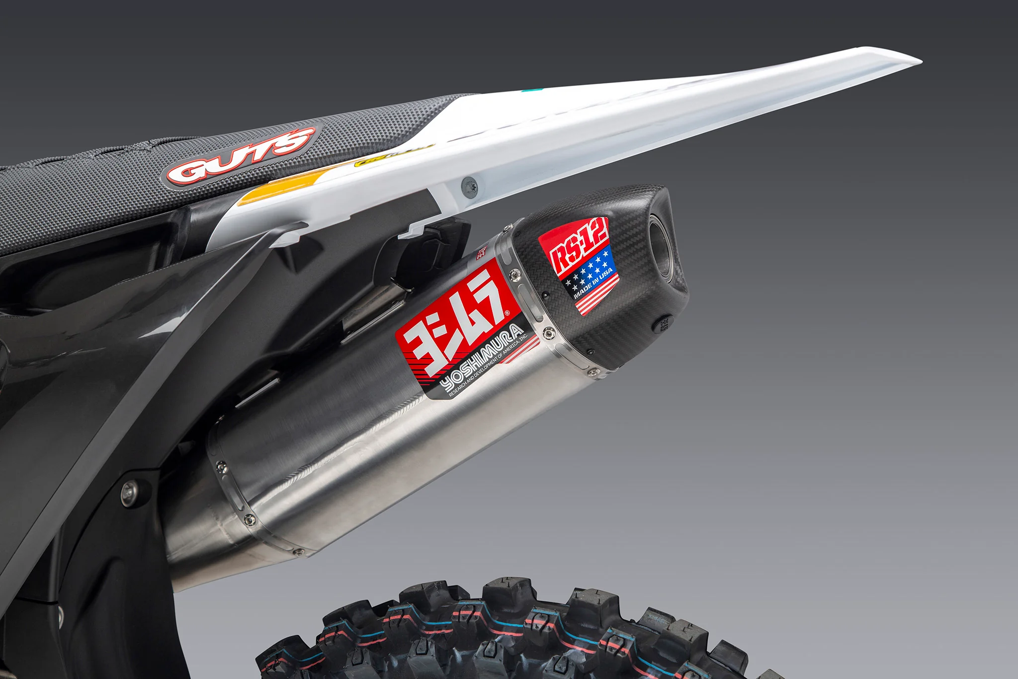 KTM 250/350SX-F / Husqvarna FC250/350 22-26 RS-12 Stainless Full Exhaust, w/ Aluminum Muffler - Image 7