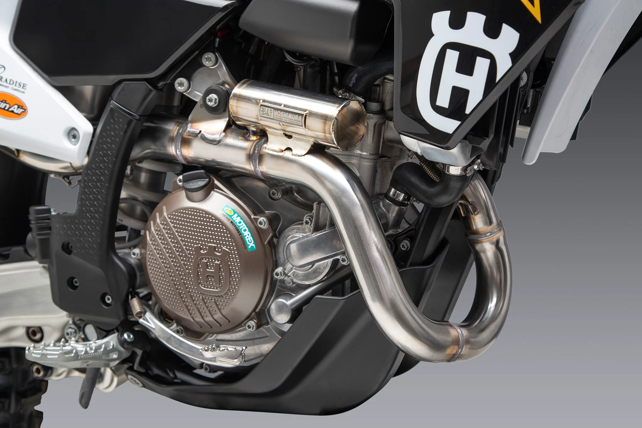 KTM 450SX-F FE 22-26/Husqvarna FC450 RE 22-26 RS-12 Stainless Full Exhaust, w/ Aluminum Muffler - Image 12