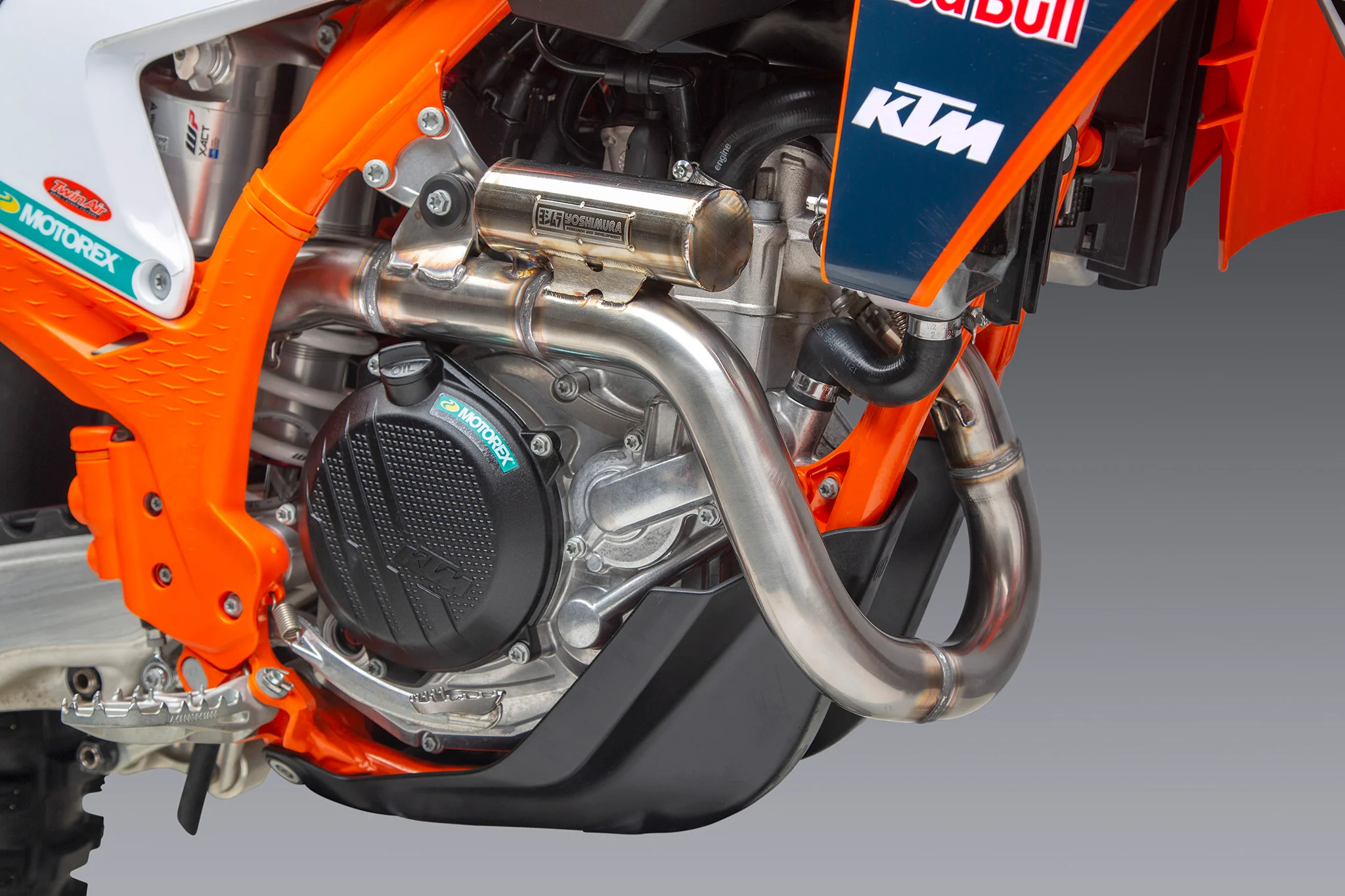 KTM 450SX-F FE 22-26/Husqvarna FC450 RE 22-26 RS-12 Stainless Full Exhaust, w/ Aluminum Muffler - Image 6