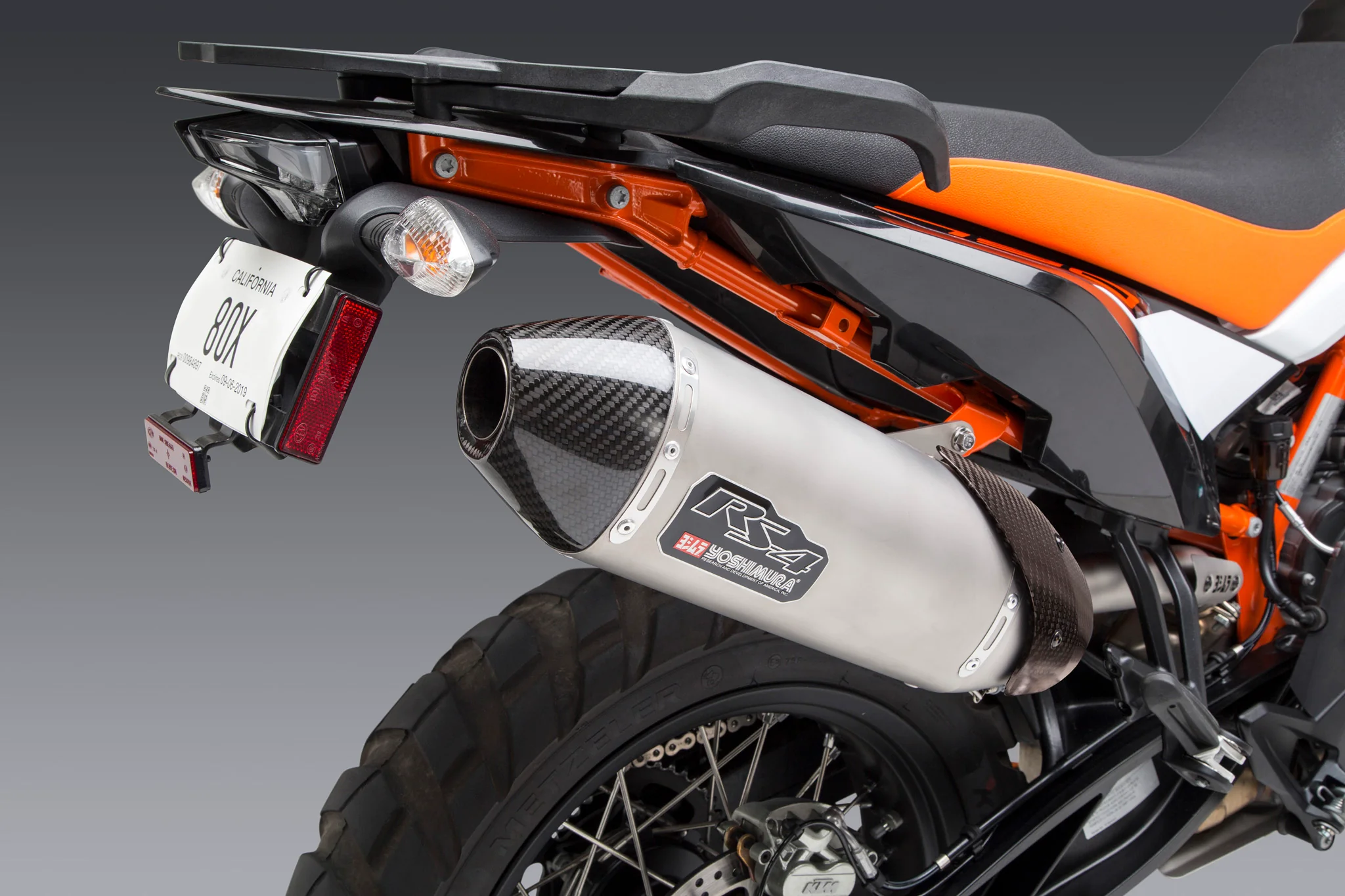 790/890 Adventure 19-23 / 22-23 Norden 901 RS-4 Stainless Slip-On Exhaust, w/ Stainless Muffler - Image 9