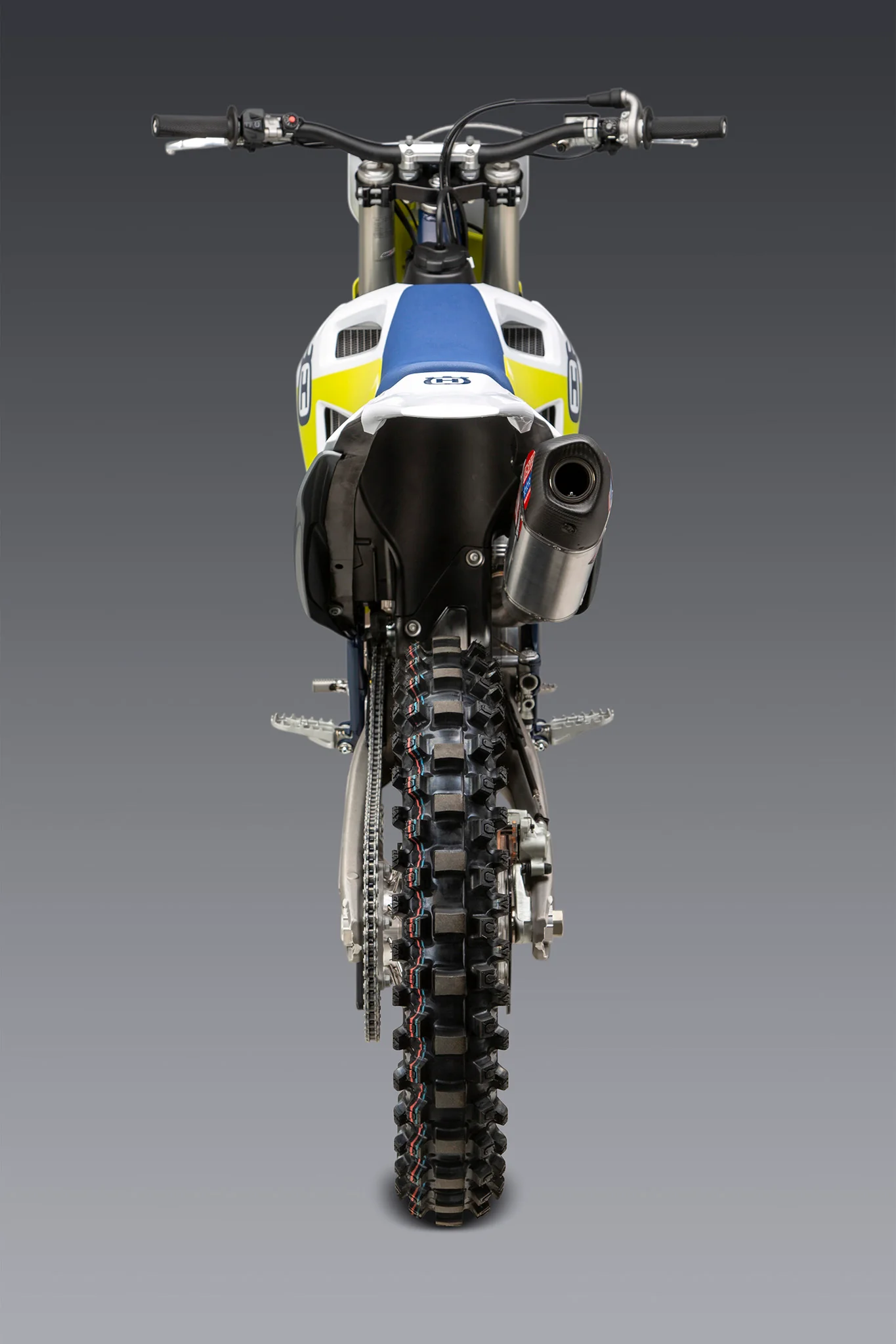 KTM/HUSQ 250/350 19-22 / GAS GAS MC 250F RS-12 Stainless Full Exhaust, w/ Aluminum Muffler - Image 4