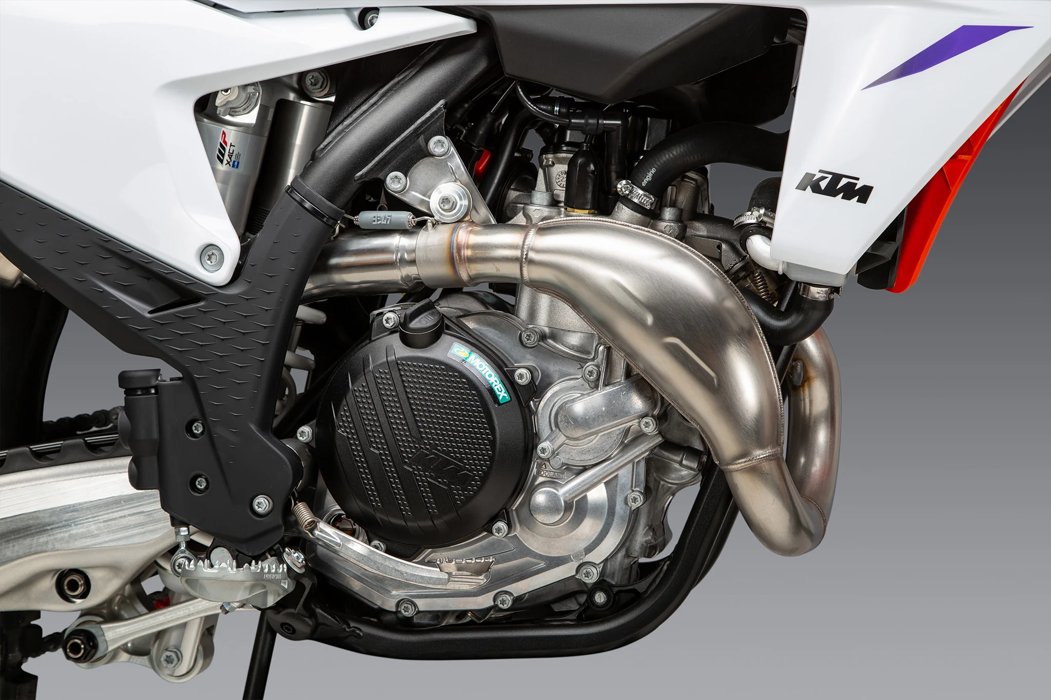 KTM/Husqvarna 250/350/450 23-26 RS-12 Stainless Slip-On Exhaust, w/ Aluminum Muffler - Image 7