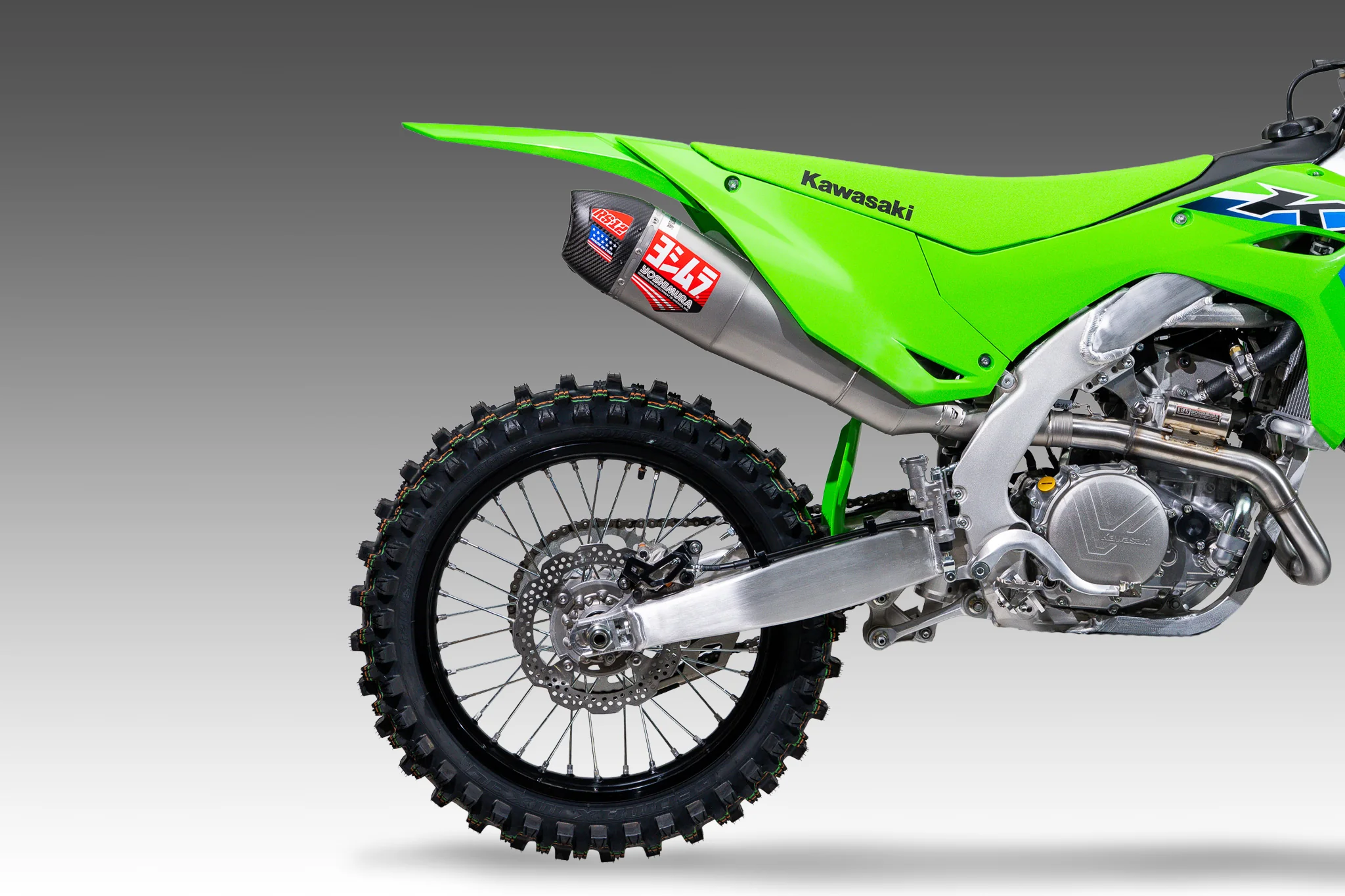 KX450/X 24-26 RS-12 Stainless Full Exhaust, w/ Stainless Muffler - Image 4