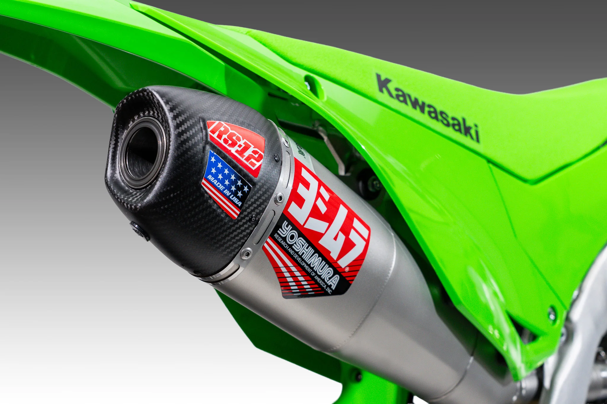 KX450/X 24-26 RS-12 Stainless Full Exhaust, w/ Stainless Muffler - Image 5