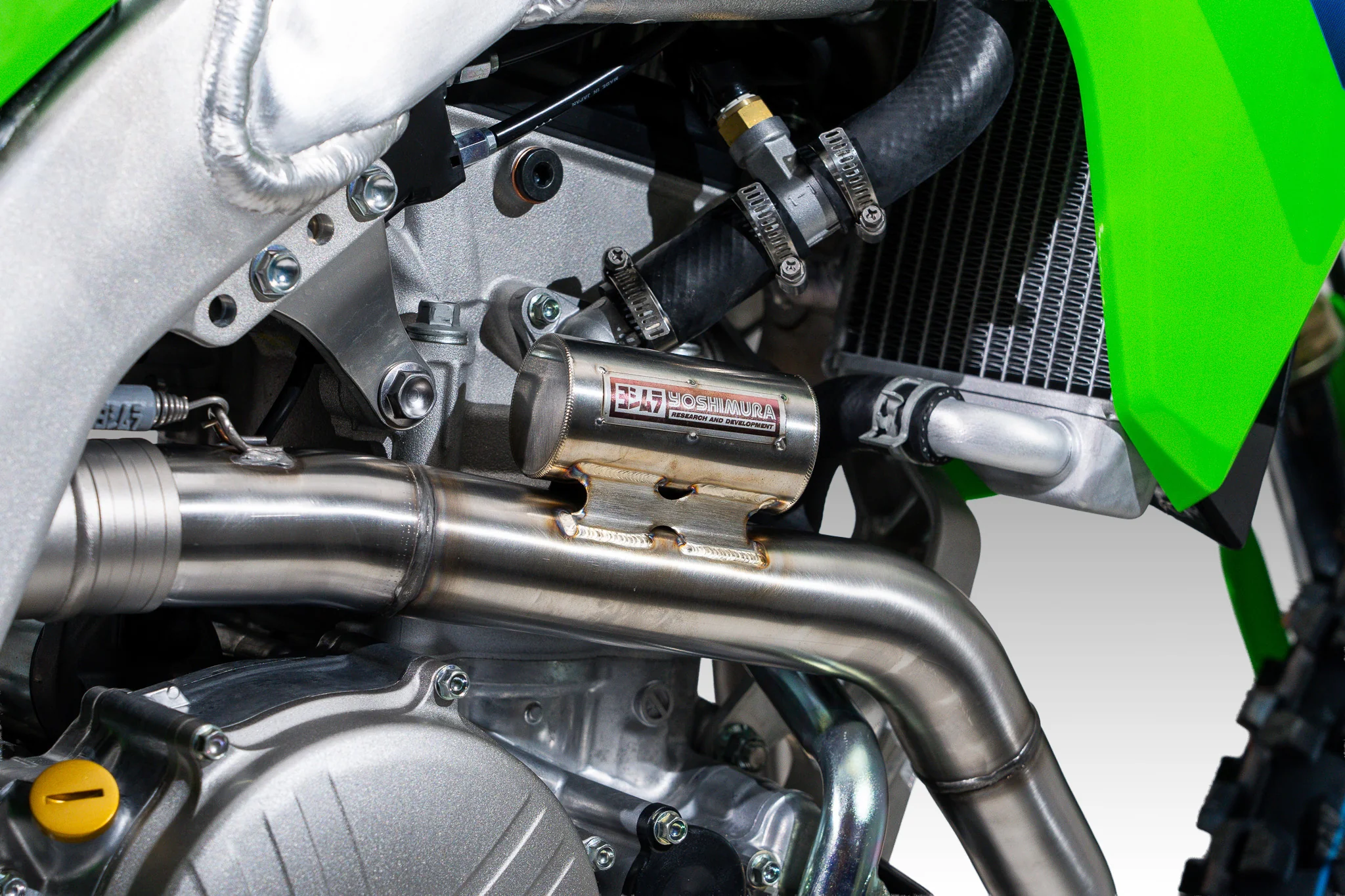 KX450/X 24-26 RS-12 Stainless Full Exhaust, w/ Stainless Muffler - Image 8