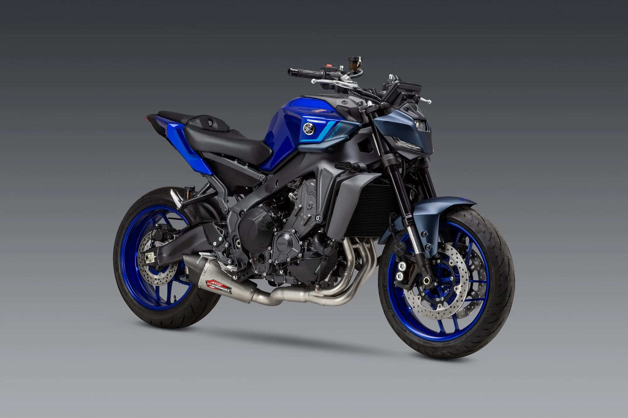 MT-09 21-26 / XSR 900 22-25 Race AT2 Stainless Full Exhaust, w/ Stainless Muffler