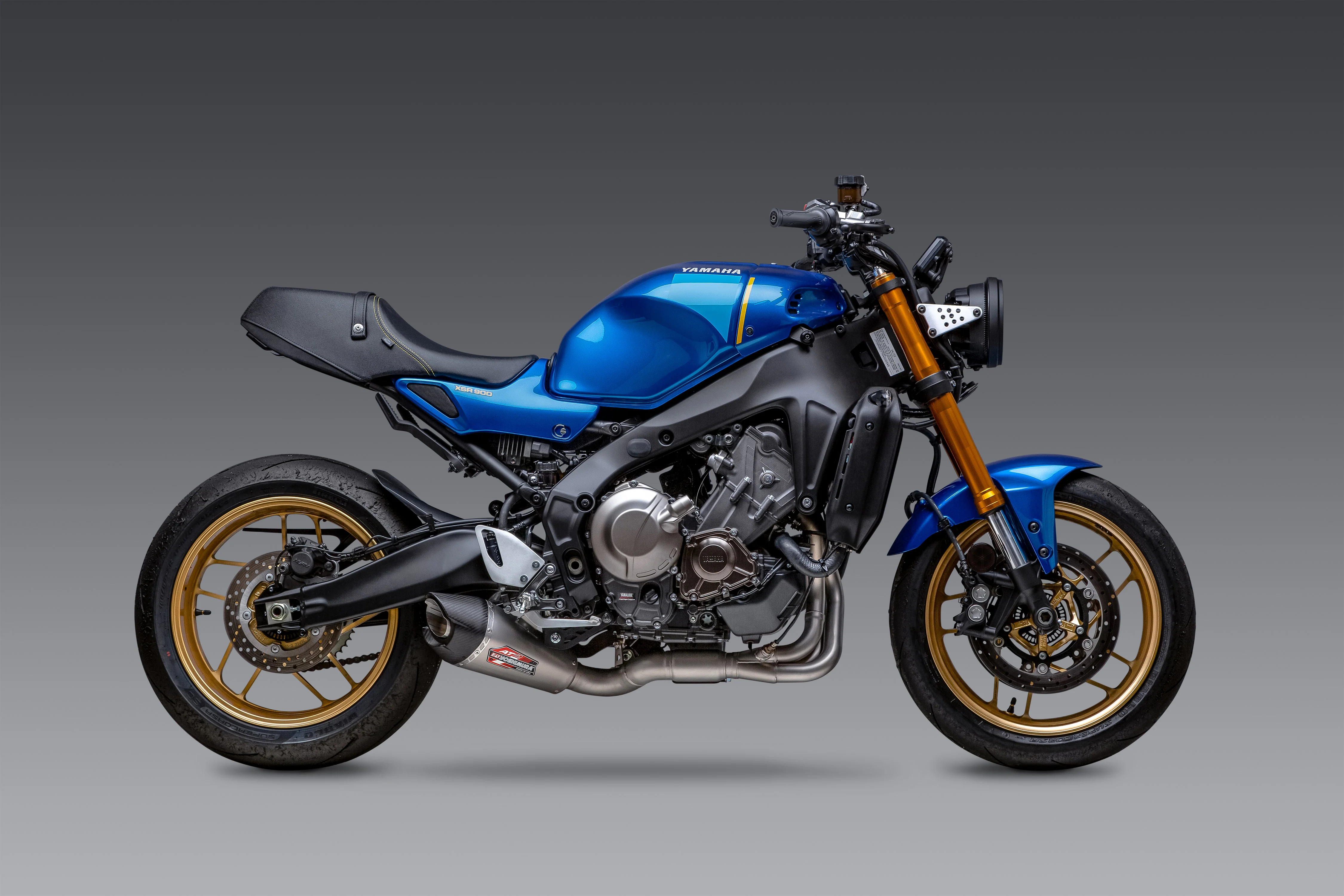 MT-09 21-26 / XSR 900 22-25 Race AT2 Stainless Full Exhaust, w/ Stainless Muffler - Image 11