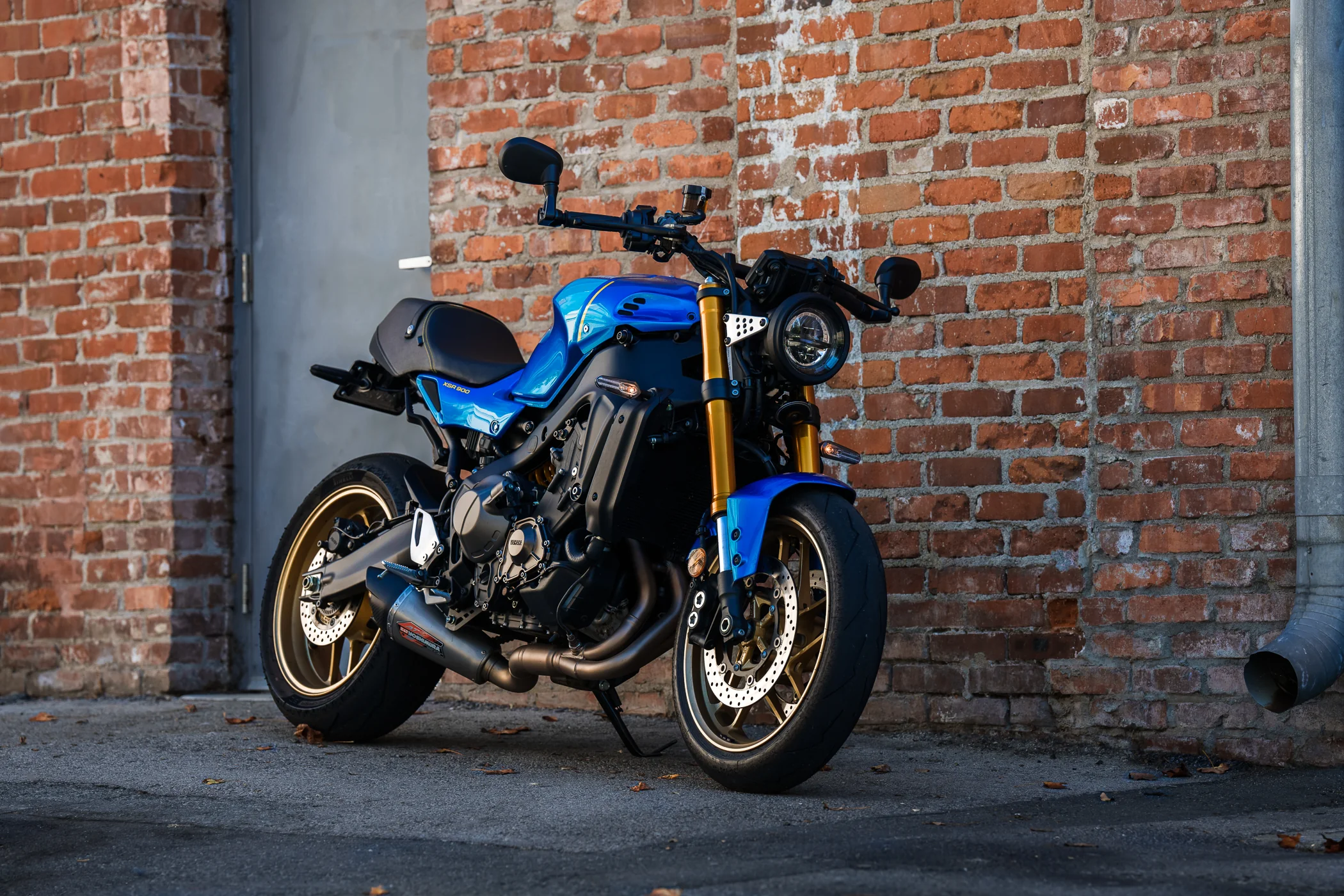 MT-09 21-26 / XSR 900 22-25 Race AT2 Stainless Full Exhaust, w/ Stainless Muffler - Image 3