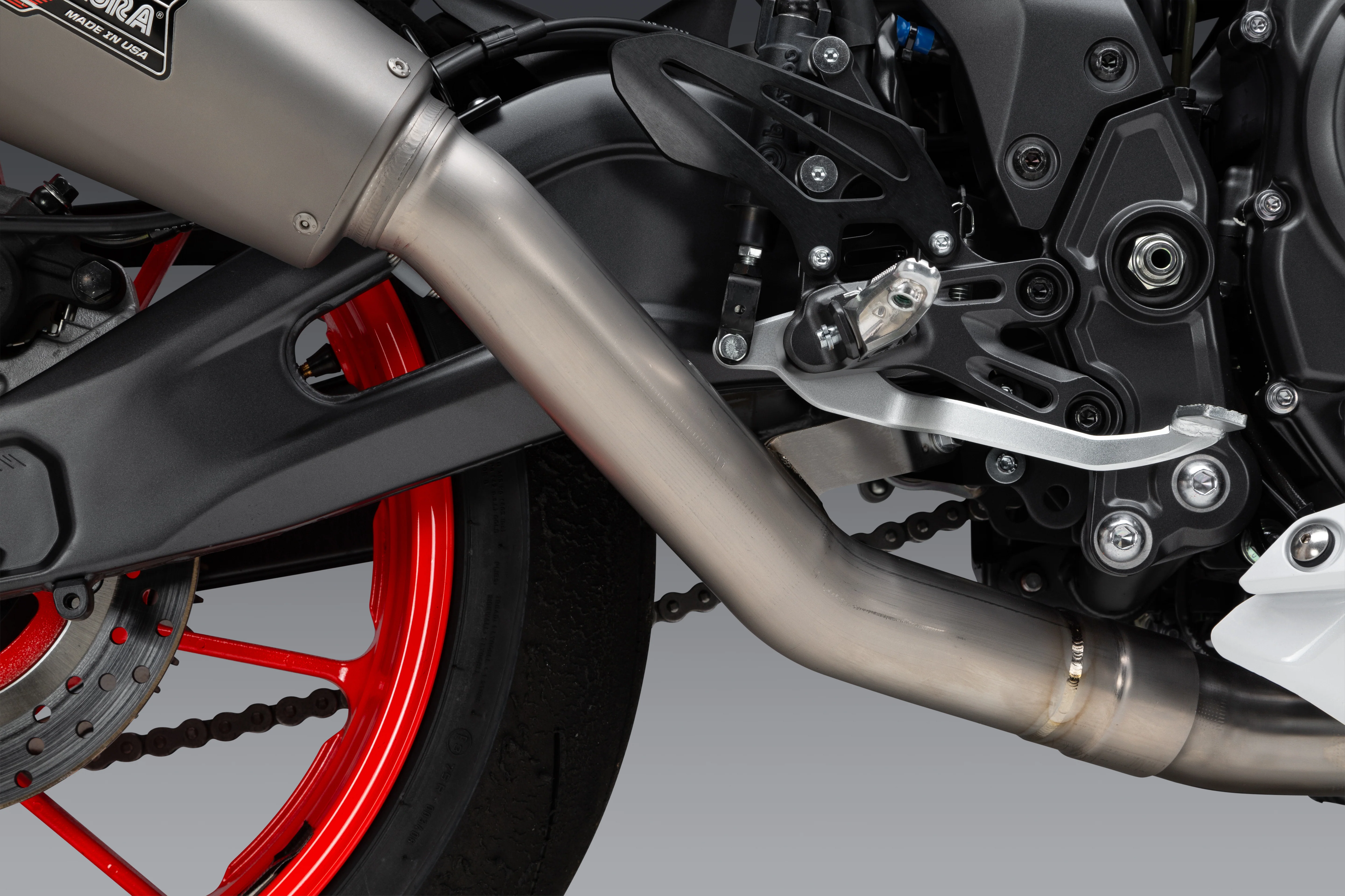 YZF-R7 22-26 Titanium High Mount Muffler Kit - Image 4