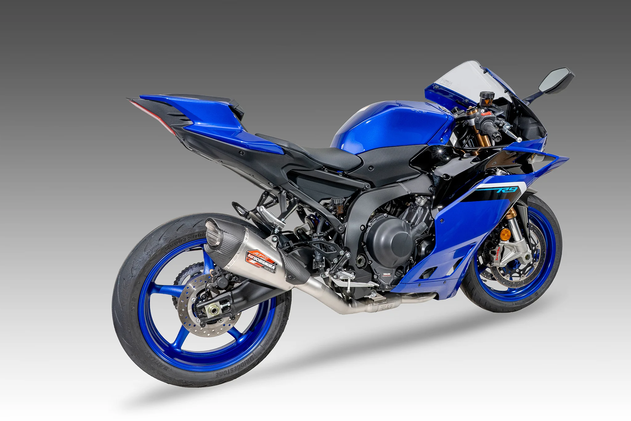 R9 2025 AT2 Stainless Full Exhaust, w/ Stainless Muffler - Image 5