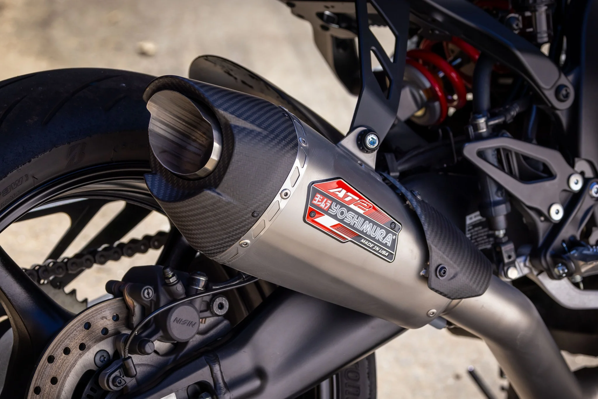 R9 2025 AT2 Stainless Full Exhaust, w/ Stainless Muffler - Image 6