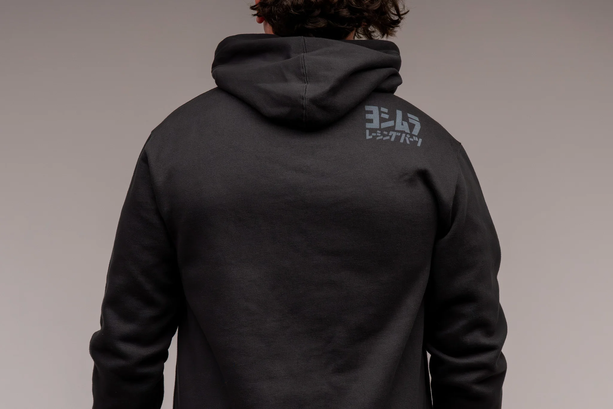 Race Team Pull Over Hoodie Coal - Image 7