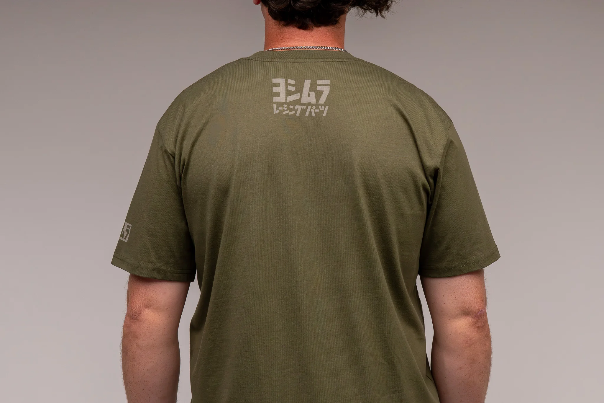 Race Team Tee Army Green - Image 5