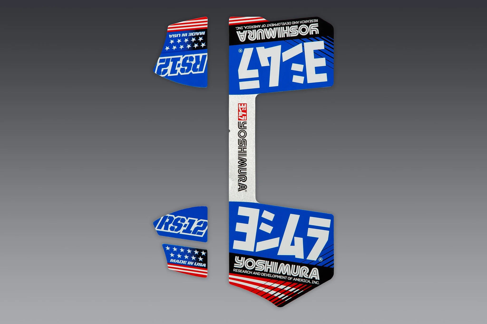 RS-12 OE Branded Four Piece Decal Kit - Image 6