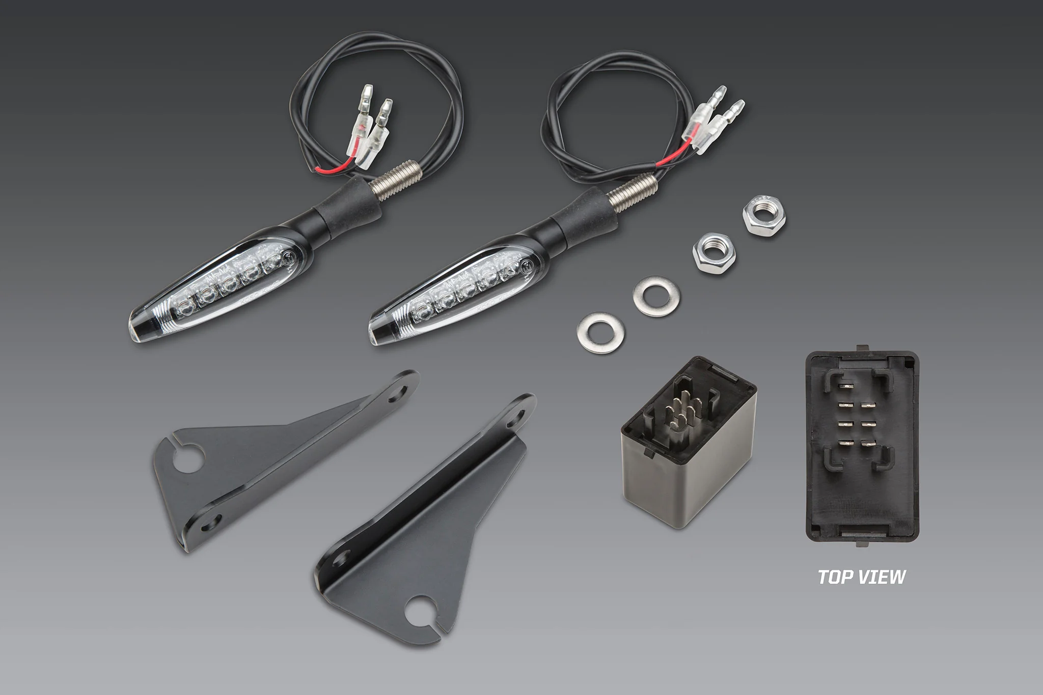SEQUENTIAL LED Rear Turn Signal Kit w/ 7 pin Relay