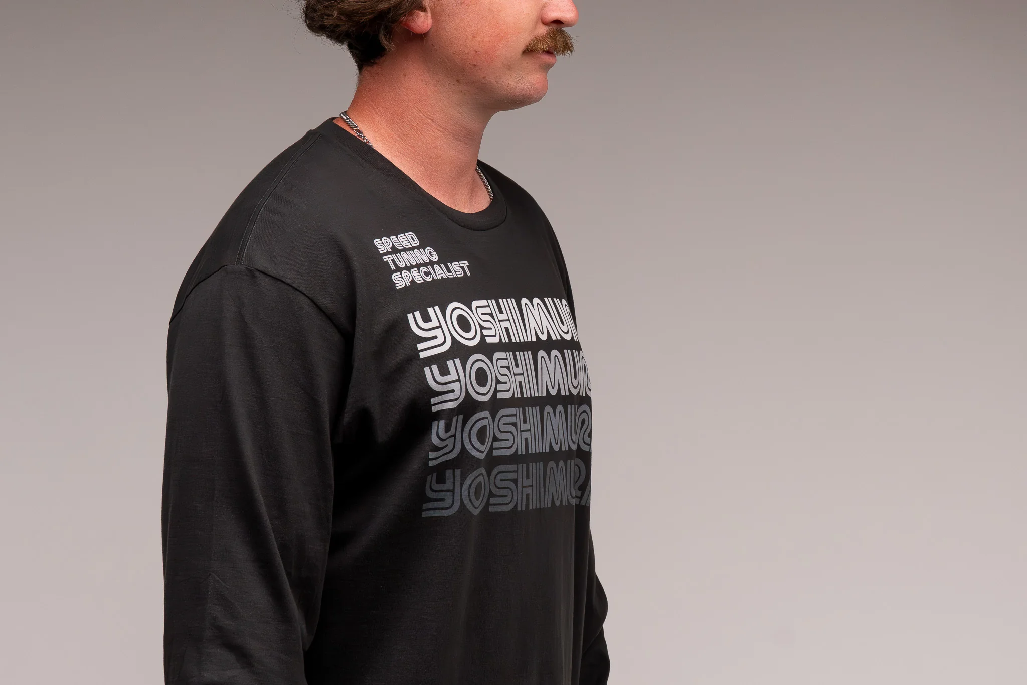 Shades Long Sleeve Tee Coal - Image 6