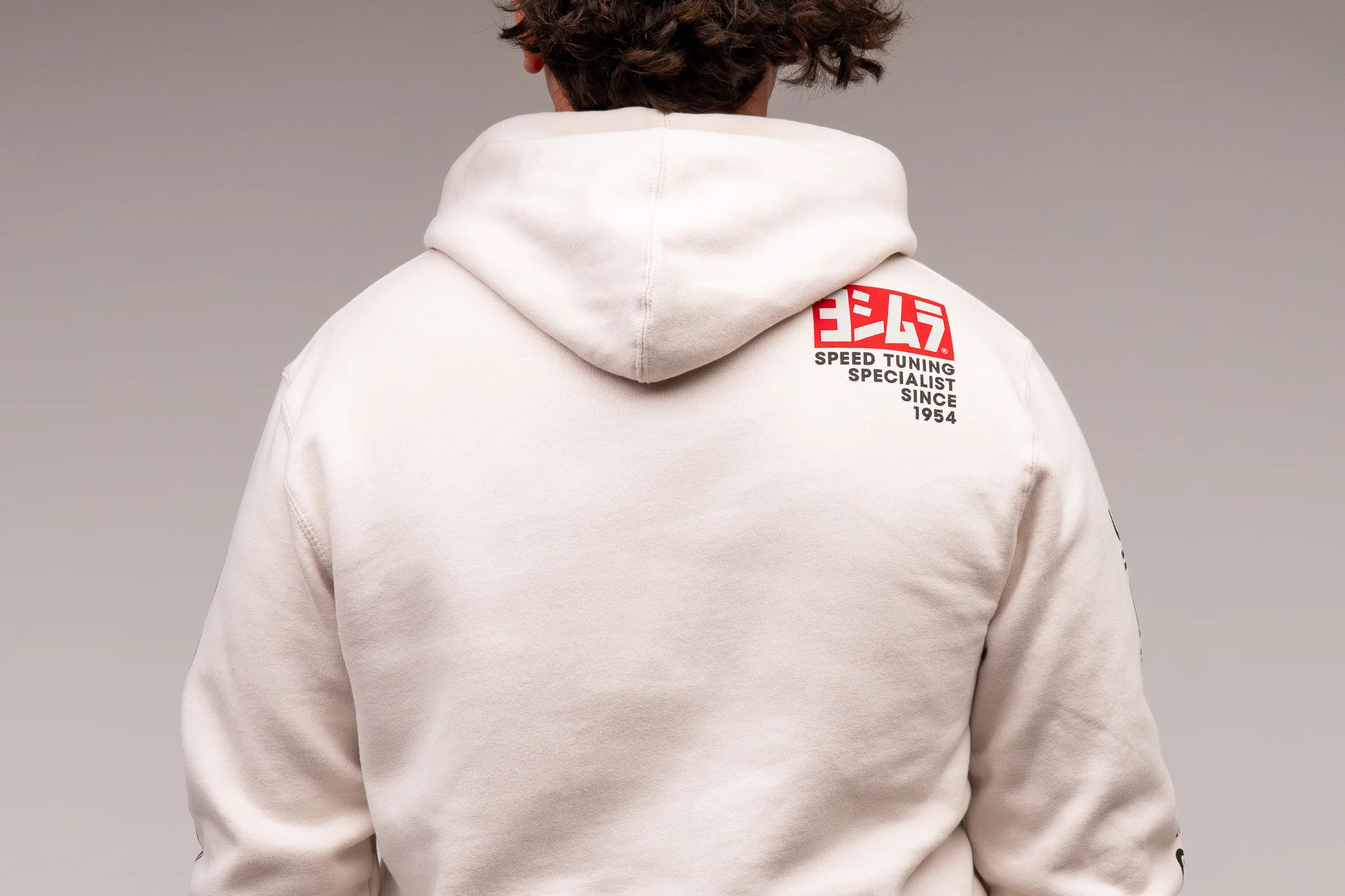 Speed Tuning Pull Over Hoodie Bone - Image 7