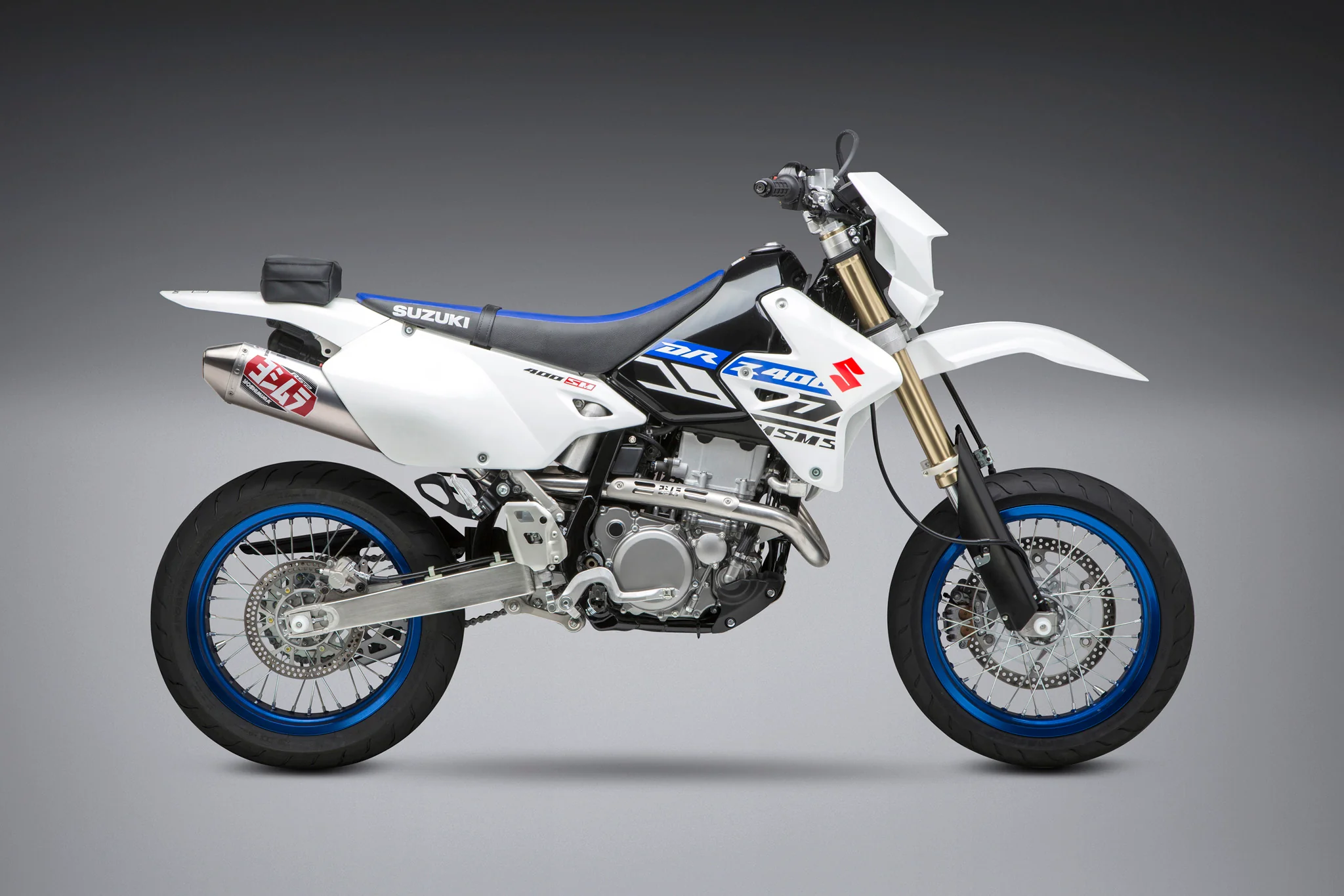 DR-Z400S/SM 00-24 RS-2 Stainless Full Exhaust, w/ Aluminum Muffler