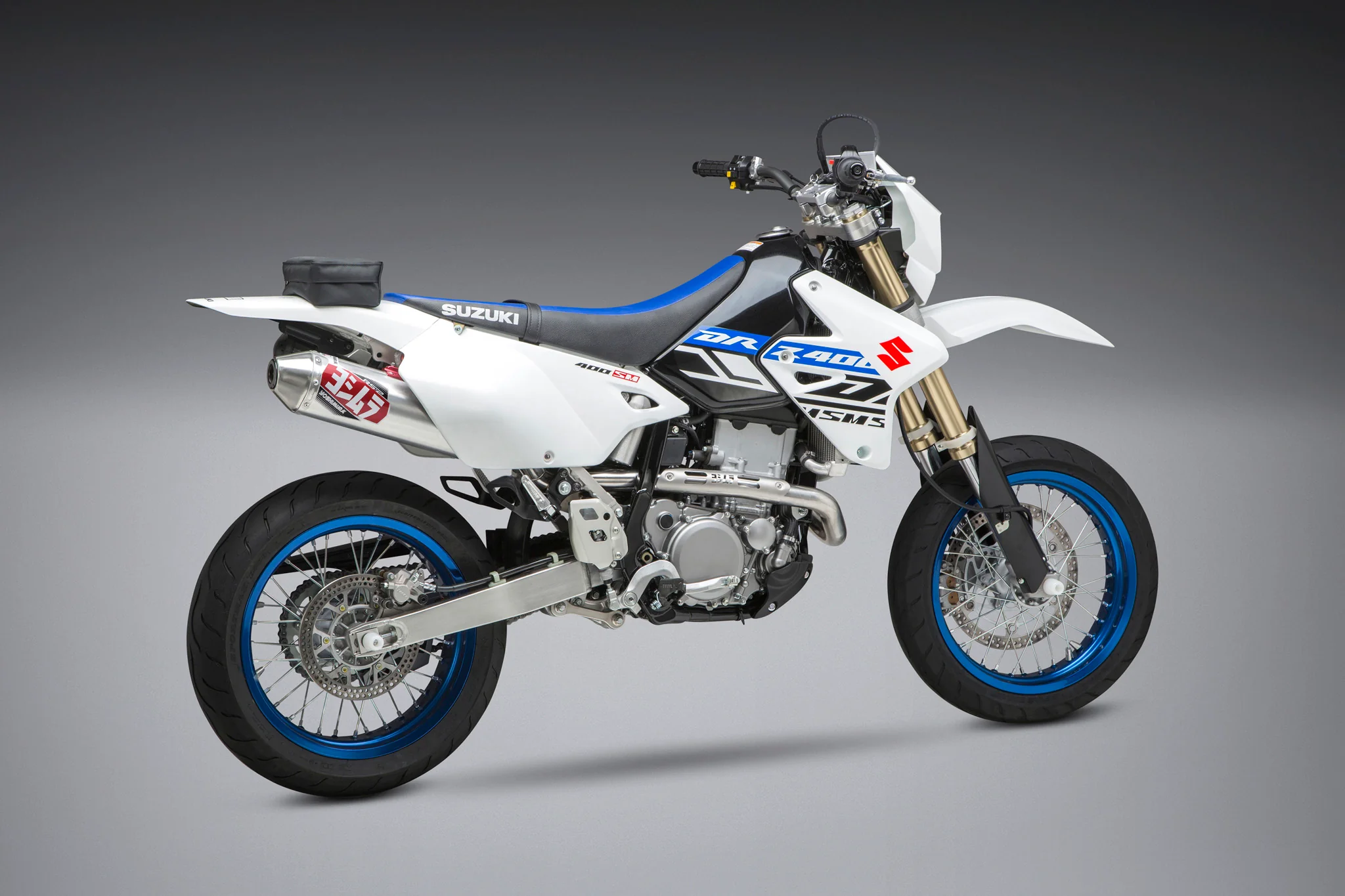 DR-Z400S/SM 00-24 RS-2 Stainless Full Exhaust, w/ Aluminum Muffler - Image 2