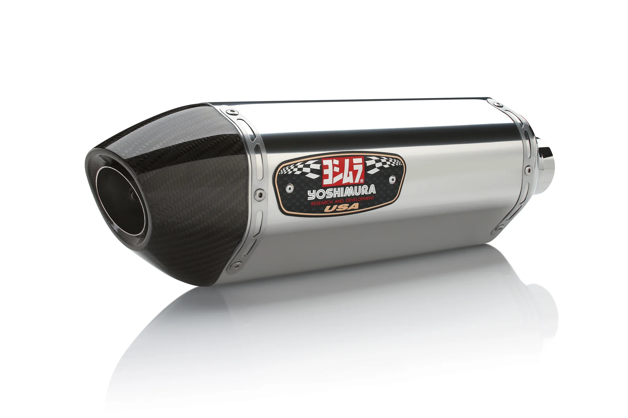 GSX-R600/750 11-26 R-77 Stainless Slip-On Exhaust, w/ Stainless Muffler - Image 5