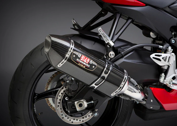 GSX-R600/750 11-26 R-77 Stainless Slip-On Exhaust, w/ Carbon Fiber Muffler - Image 3