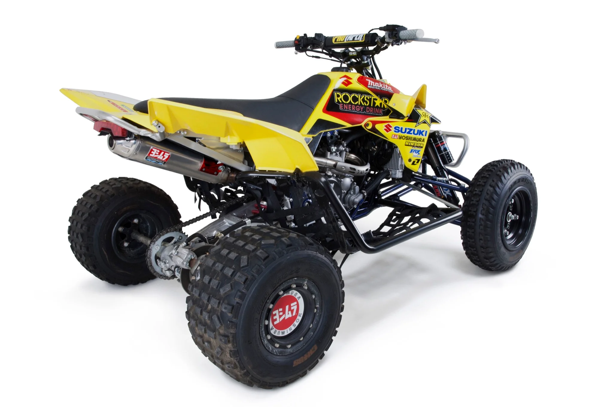 LT-R450 06-10 RS-5 Stainless Full Exhaust, w/ Aluminum Muffler - Image 2