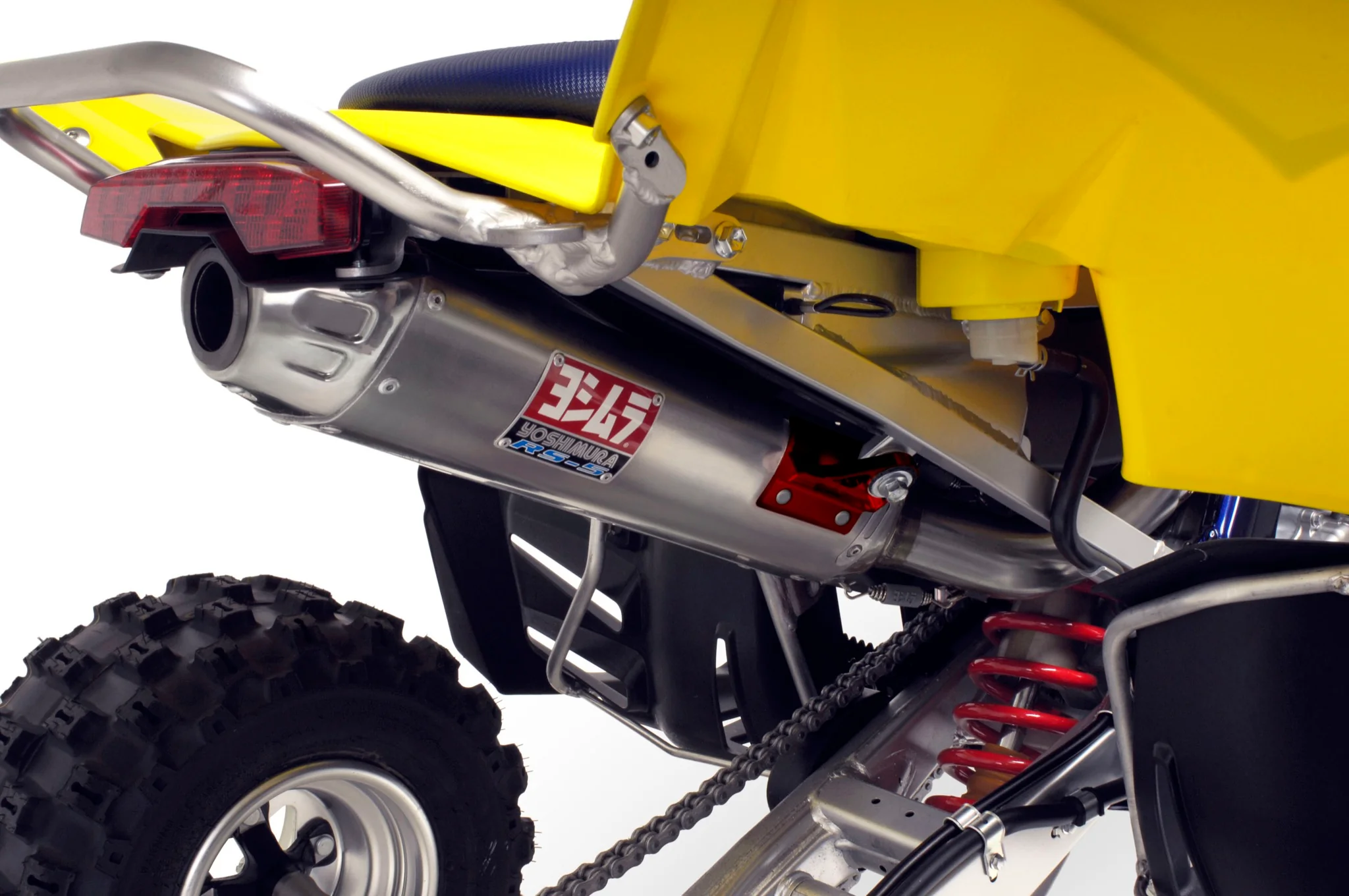 LT-R450 06-10 RS-5 Stainless Full Exhaust, w/ Aluminum Muffler - Image 3