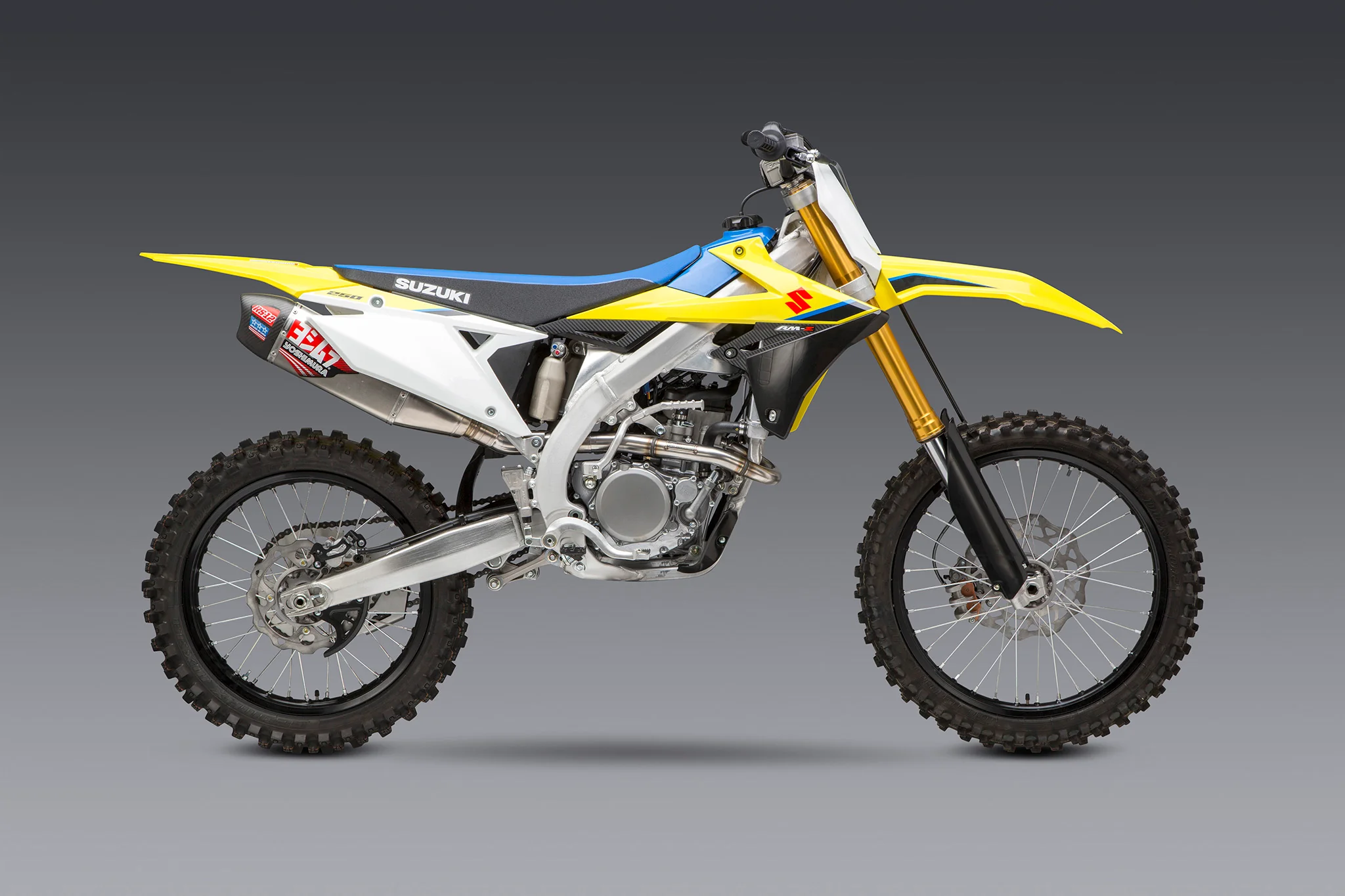 RM-Z250 19-26 RS-12 Stainless Full Exhaust, w/ Aluminum Muffler