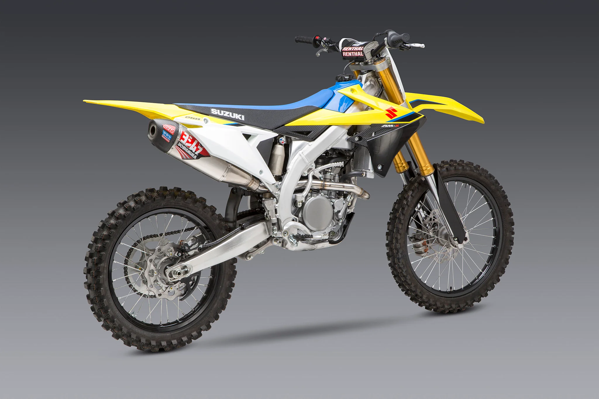 RM-Z250 19-26 RS-12 Stainless Full Exhaust, w/ Aluminum Muffler - Image 2