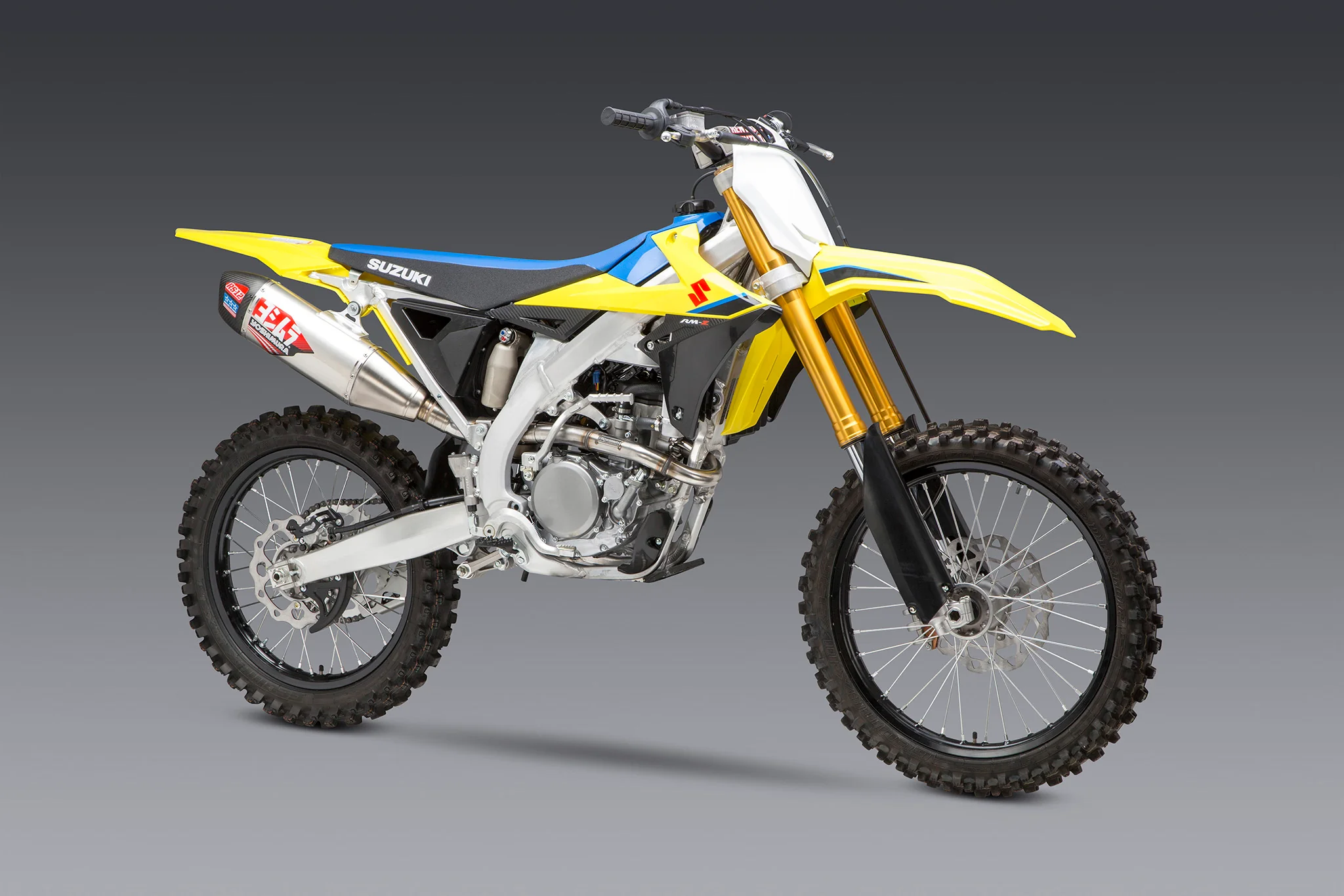 RM-Z250 19-26 RS-12 Stainless Full Exhaust, w/ Aluminum Muffler - Image 4