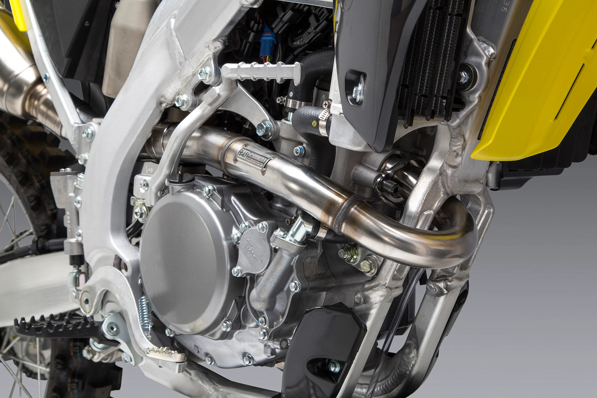 RM-Z250 19-26 RS-12 Stainless Full Exhaust, w/ Aluminum Muffler - Image 5