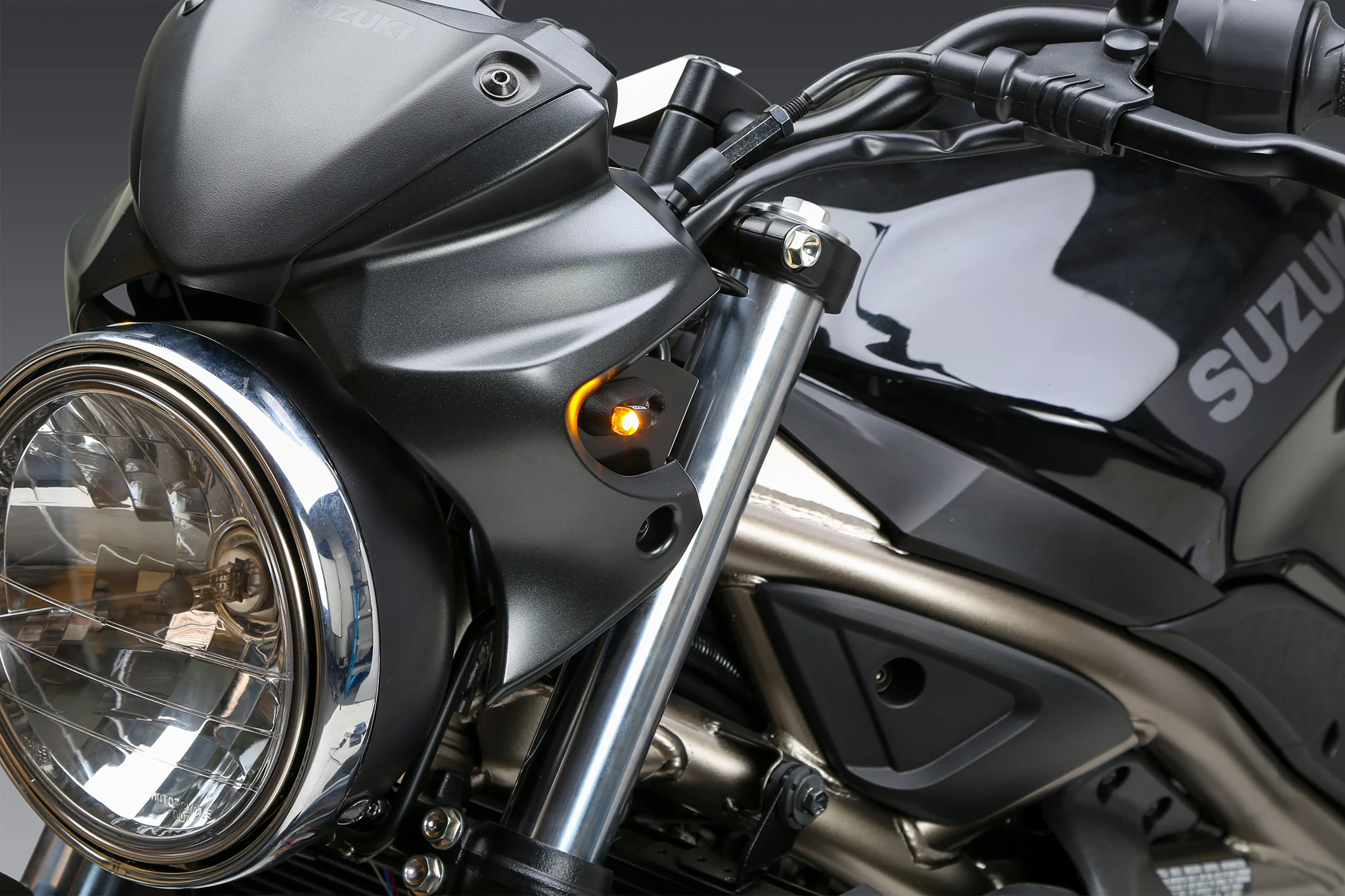 SV650/X 2017-2026 FRONT MICRO TURN SIGNAL KIT