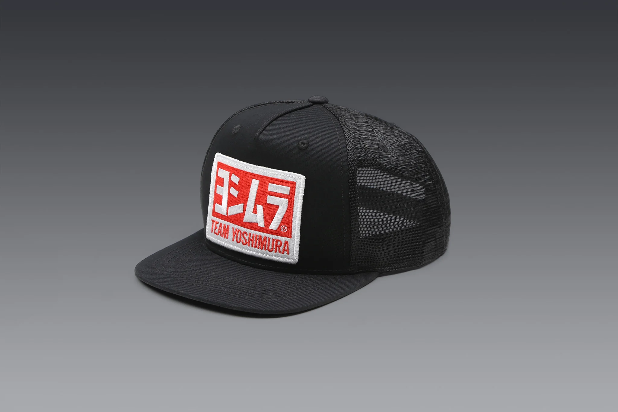 Team Snapback Trucker Hat Black - Image 3