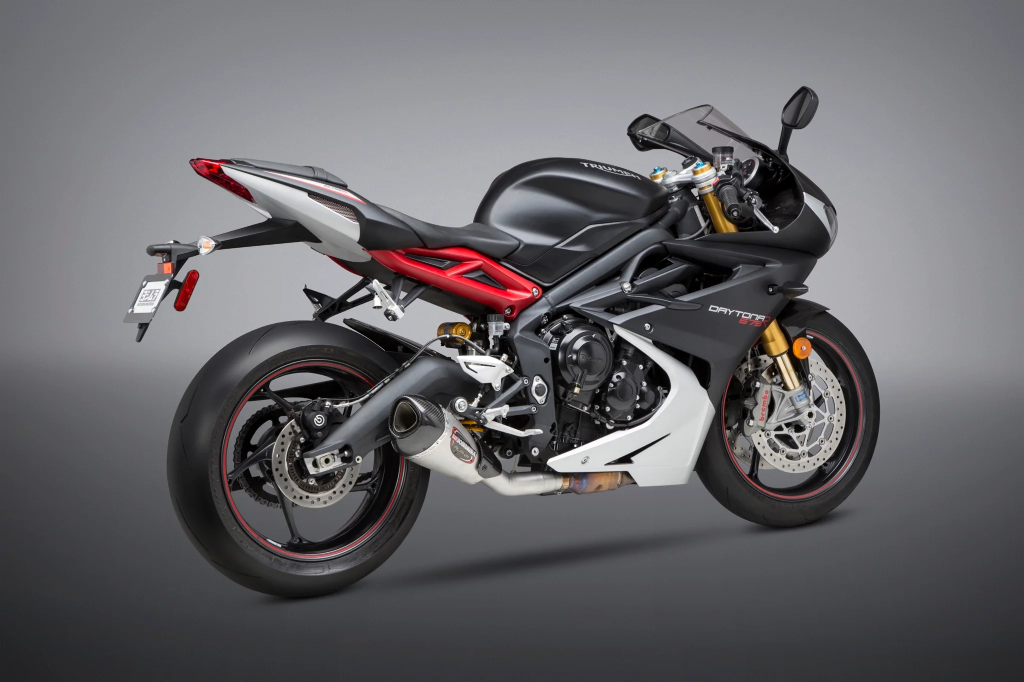DAYTONA 675 13-17 ALPHA T Stainless Slip-On Exhaust, w/ Stainless Muffler - Image 2