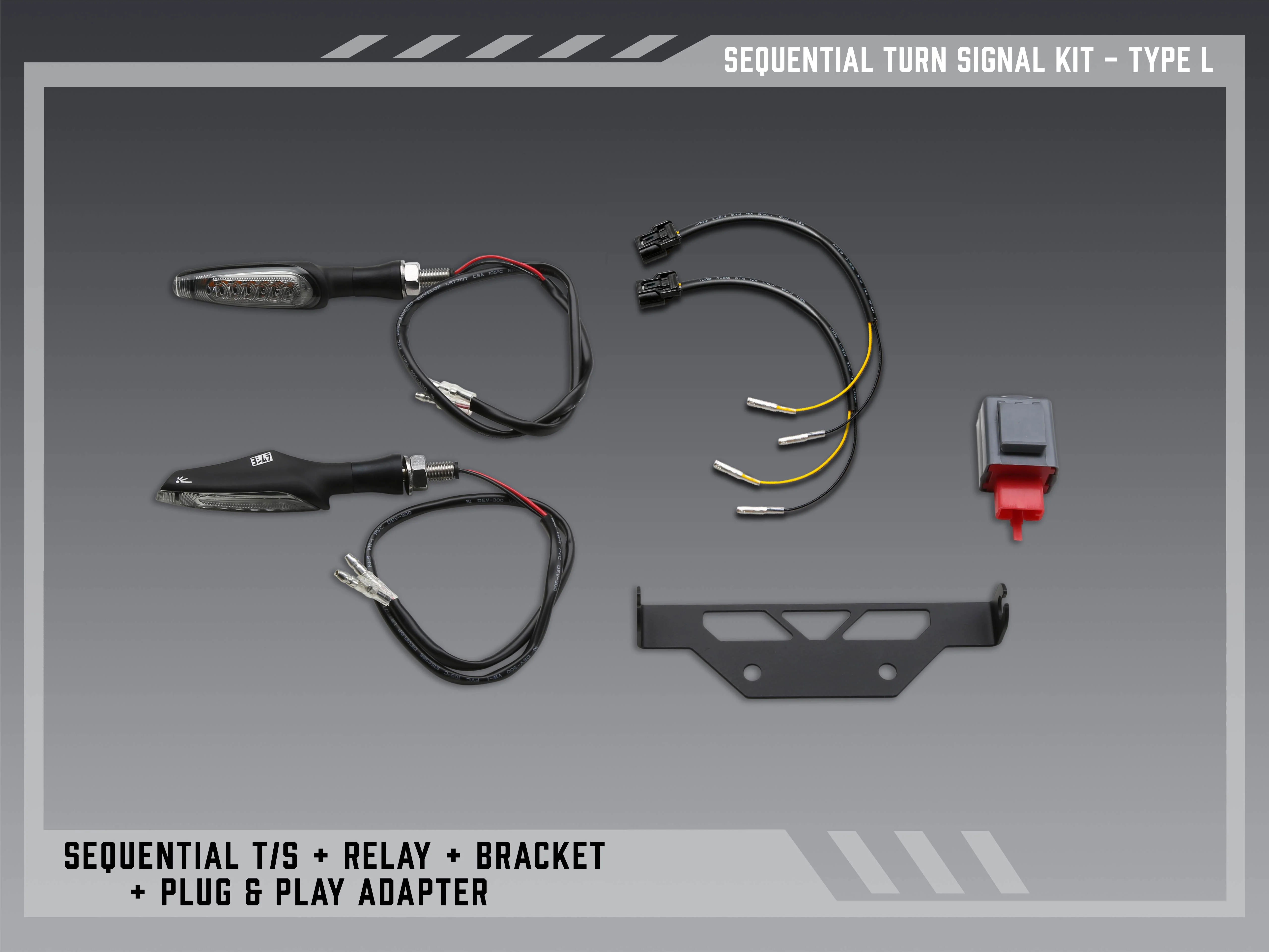 Type L Sequential Signal Kit for V2 Fender Eliminators
