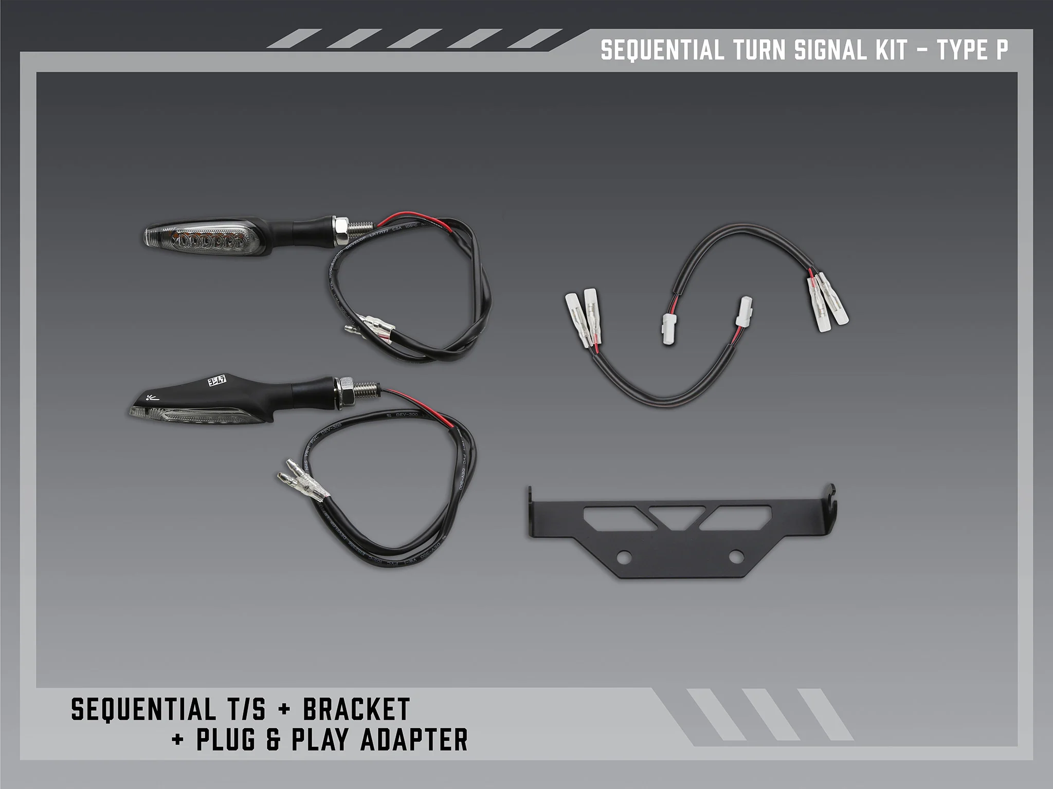 Type P Sequential Signal Kit for V2 Fender Eliminators