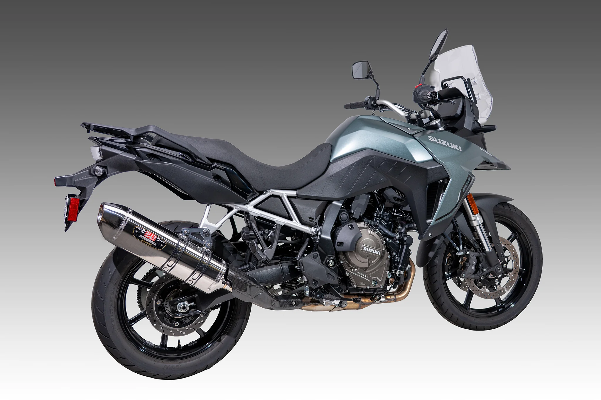 V-STROM 800 23-26 R-77J Stainless Slip-On Exhaust, w/ Stainless Muffler - Image 6